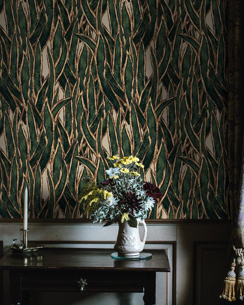 Rare Seaweed Peel and Stick Wallpaper, Removable Wallpaper, Traditional Wallpaper | DeccoPrint