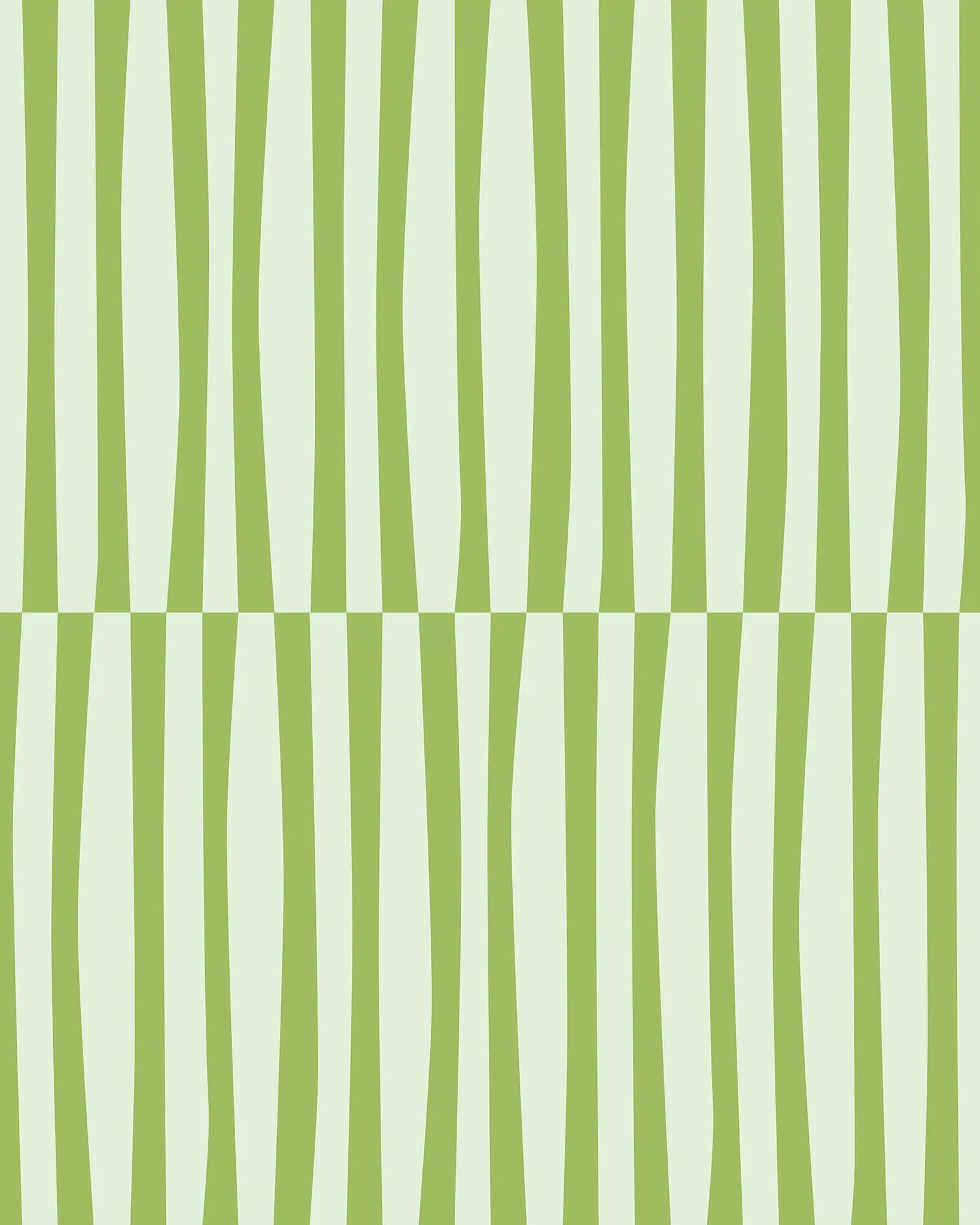 Green and white striped pattern