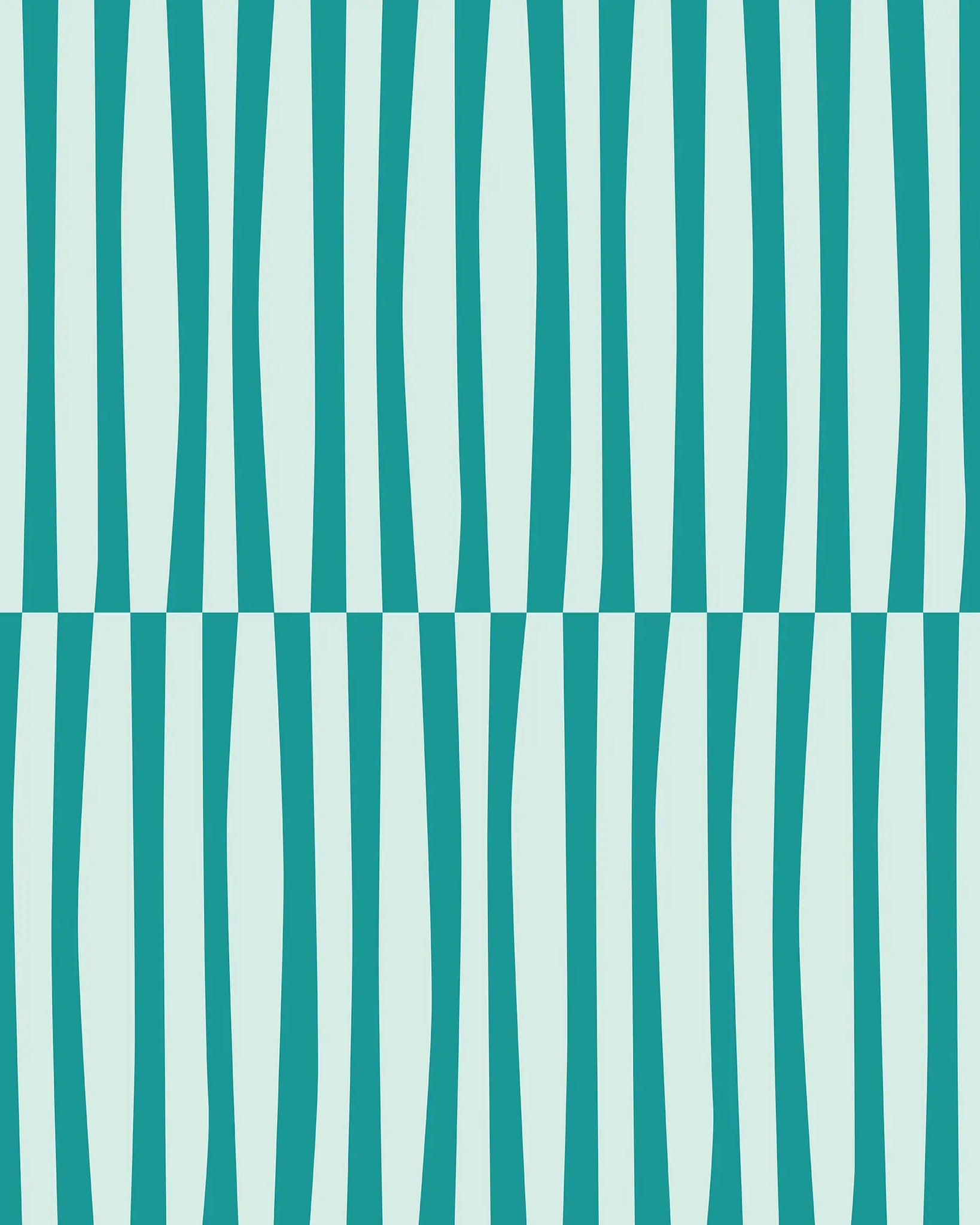Teal and light blue vertical striped pattern