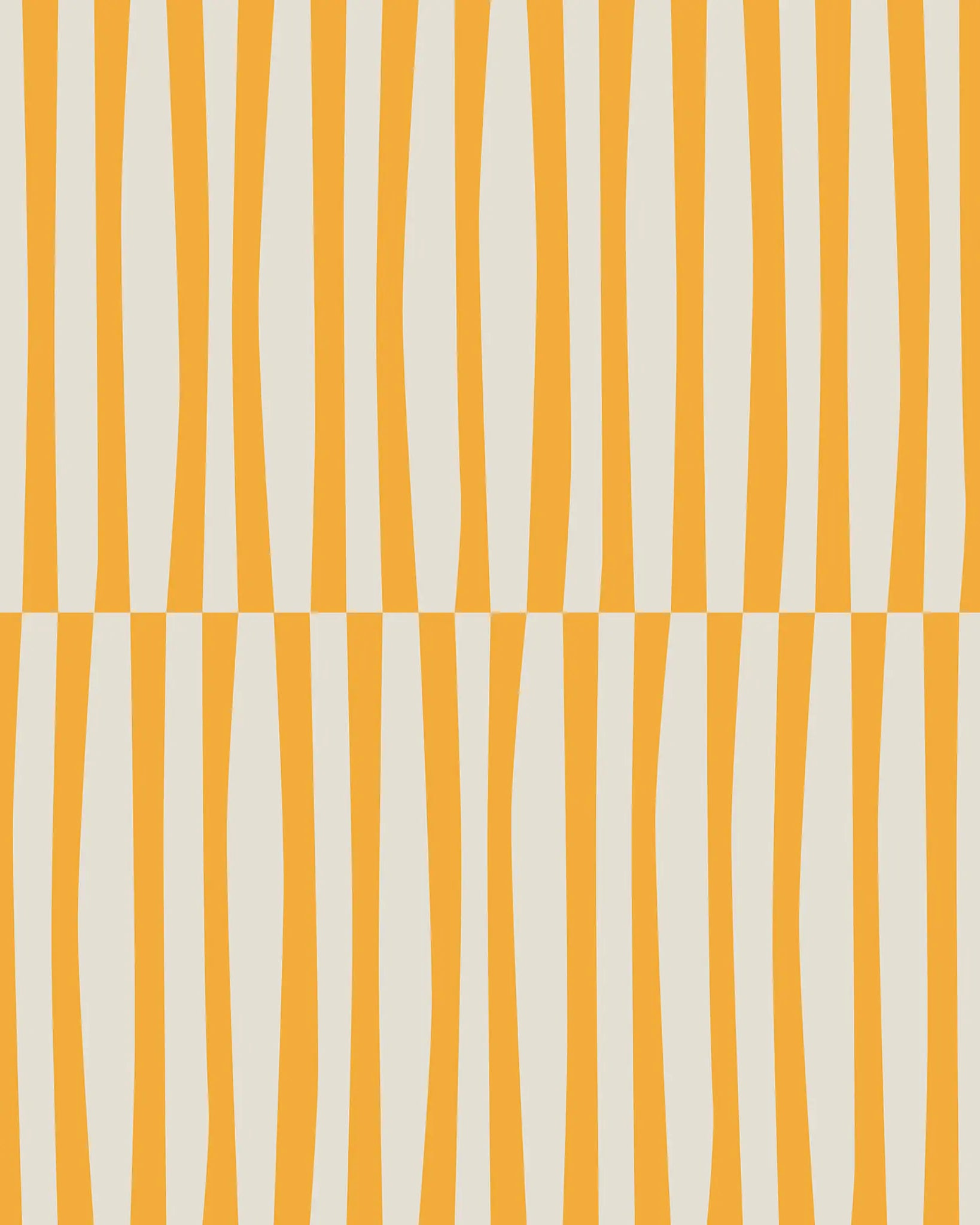 Pattern of vertical orange stripes on a white background
