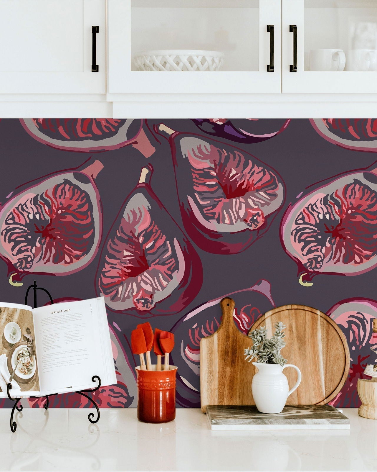 Fig Essence Peel and Stick Wallpaper, Removable Wallpaper, Traditional Wallpaper | DeccoPrint