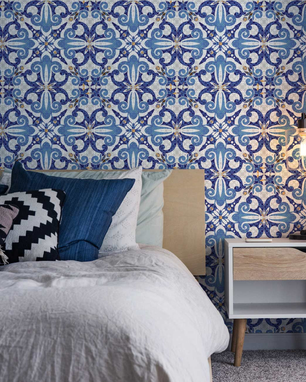 Spring Water Peel and Stick Wallpaper, Removable Wallpaper, Traditional Wallpaper | DeccoPrint