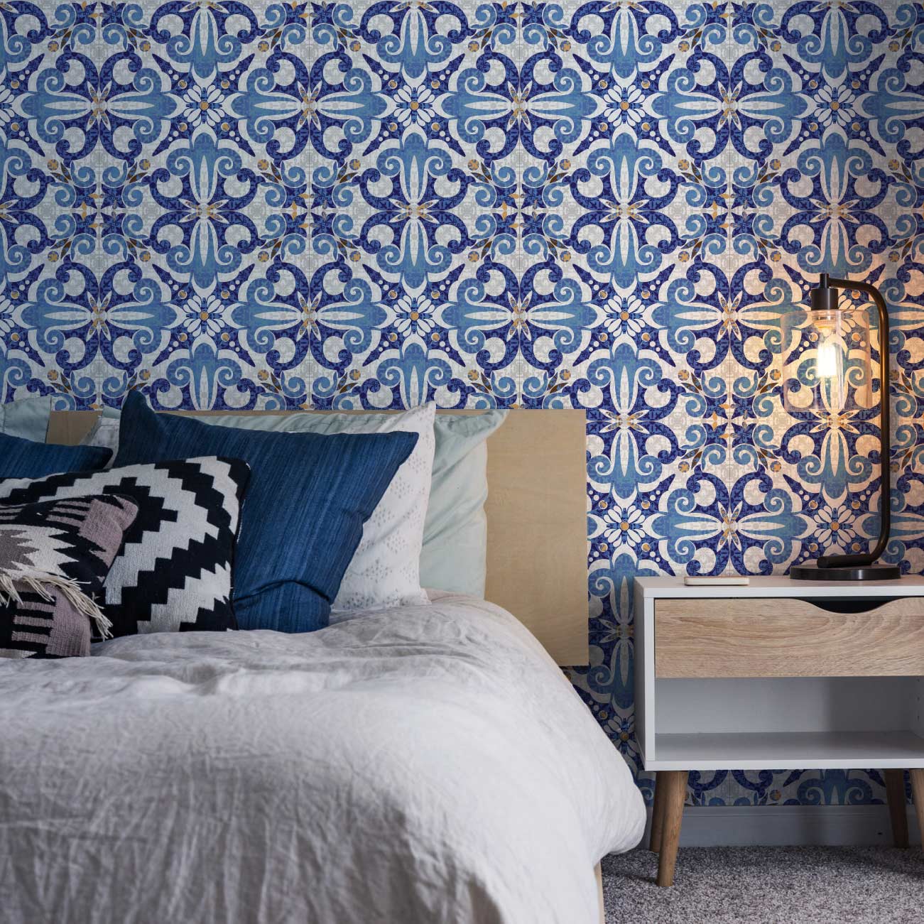 Spring Water Peel and Stick Wallpaper, Removable Wallpaper, Traditional Wallpaper | DeccoPrint