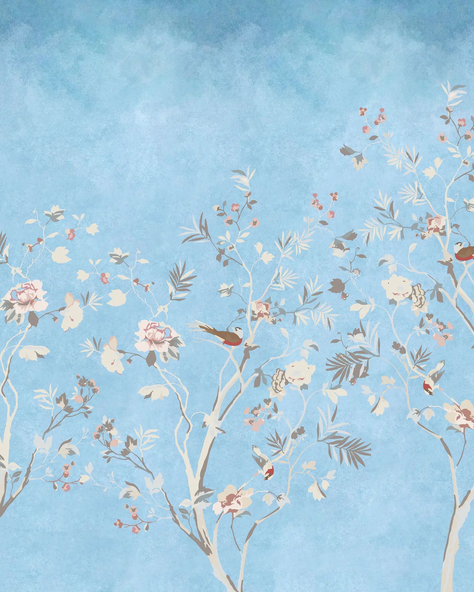 Spring Whisper Mural Peel and Stick Wallpaper, Removable Wallpaper, Traditional Wallpaper | DeccoPrint