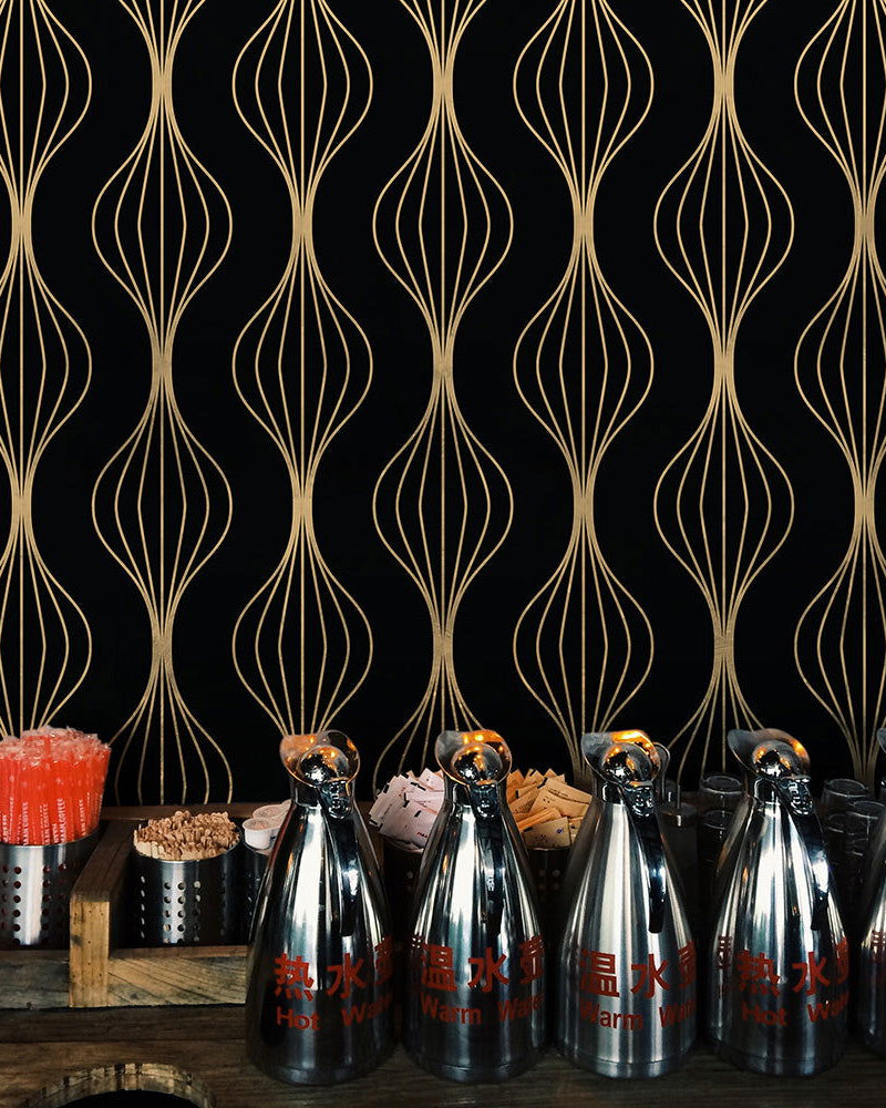 Gatsby Groove Peel and Stick Wallpaper, Removable Wallpaper, Traditional Wallpaper | DeccoPrint