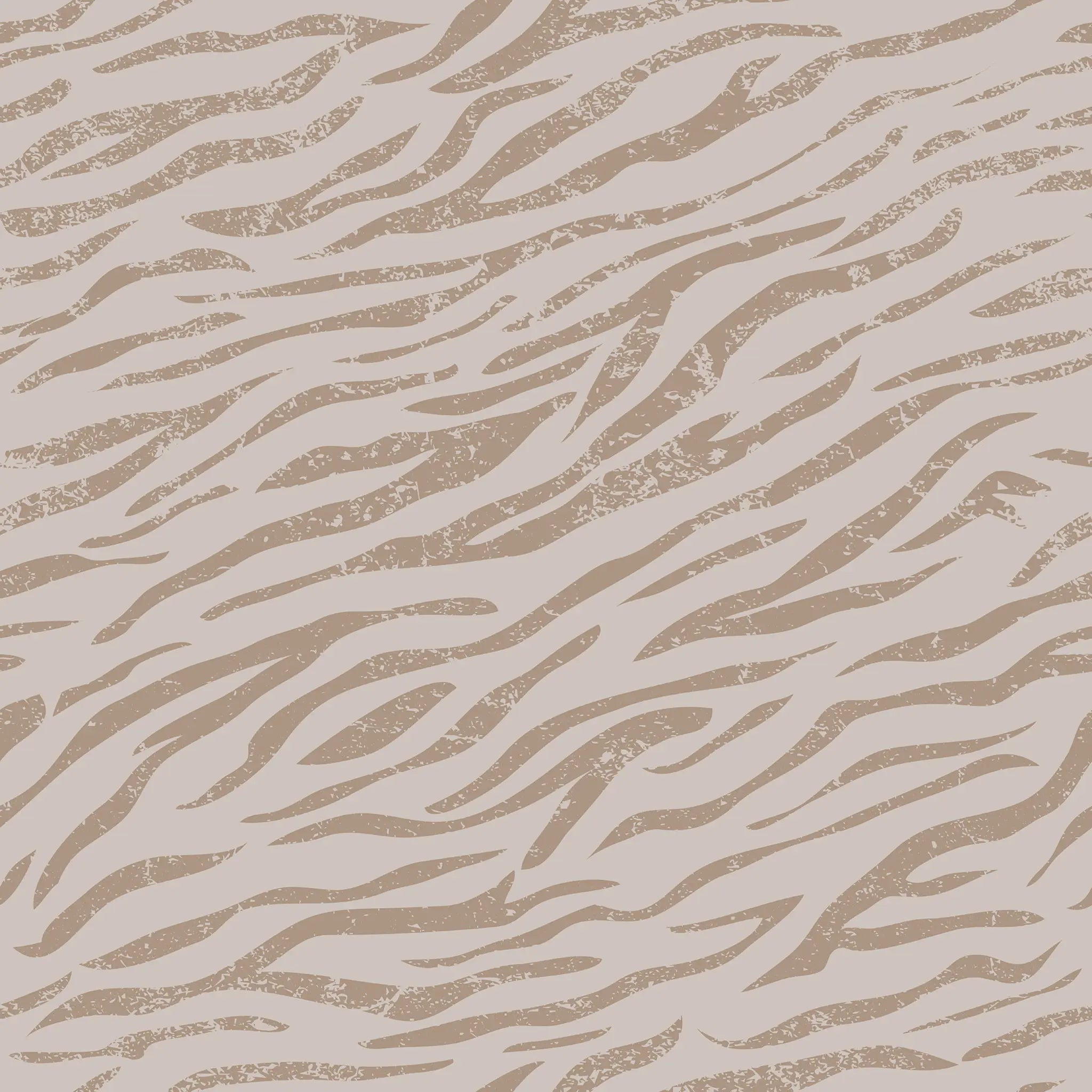 Pattern of brown tiger stripes on a beige background