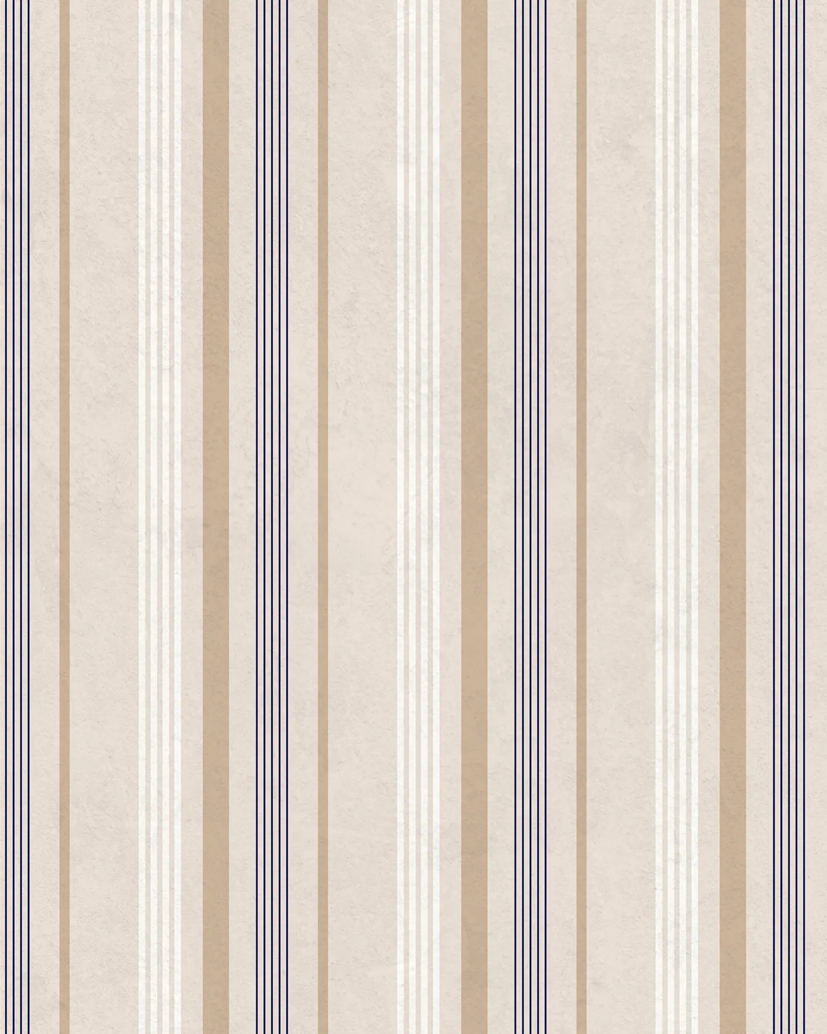 Pattern of vertical stripes in beige, brown, and white on a light background