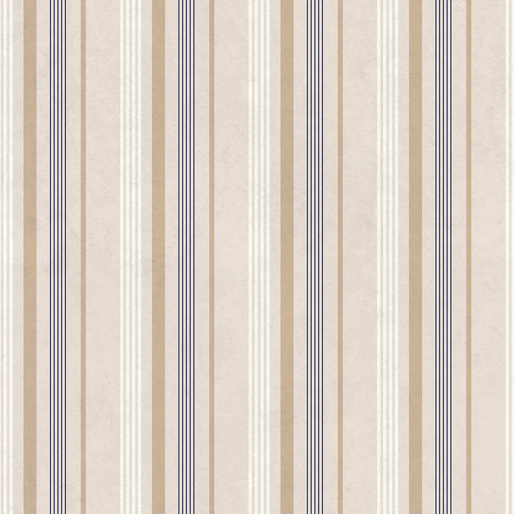 Pattern of vertical stripes in beige, brown, and white on a light background