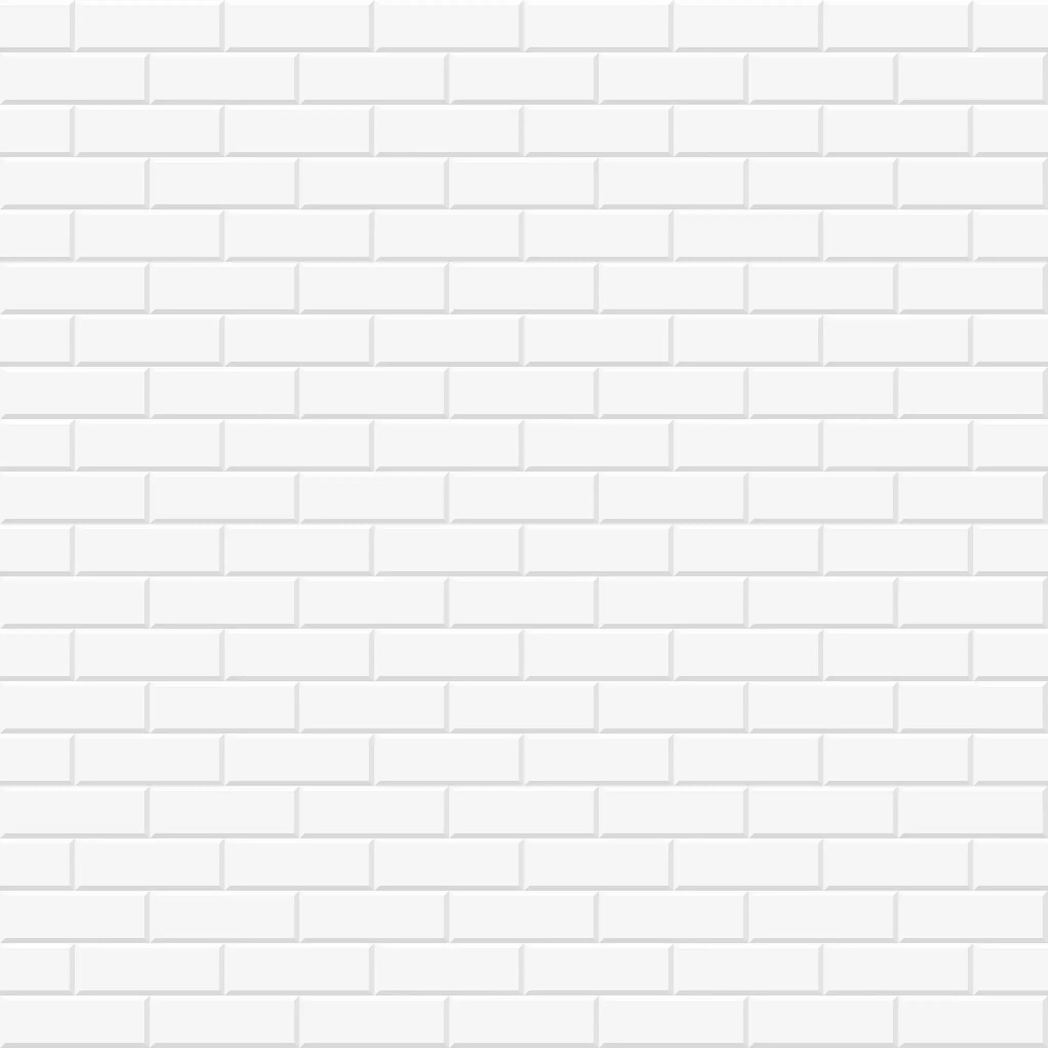 White brick wall pattern