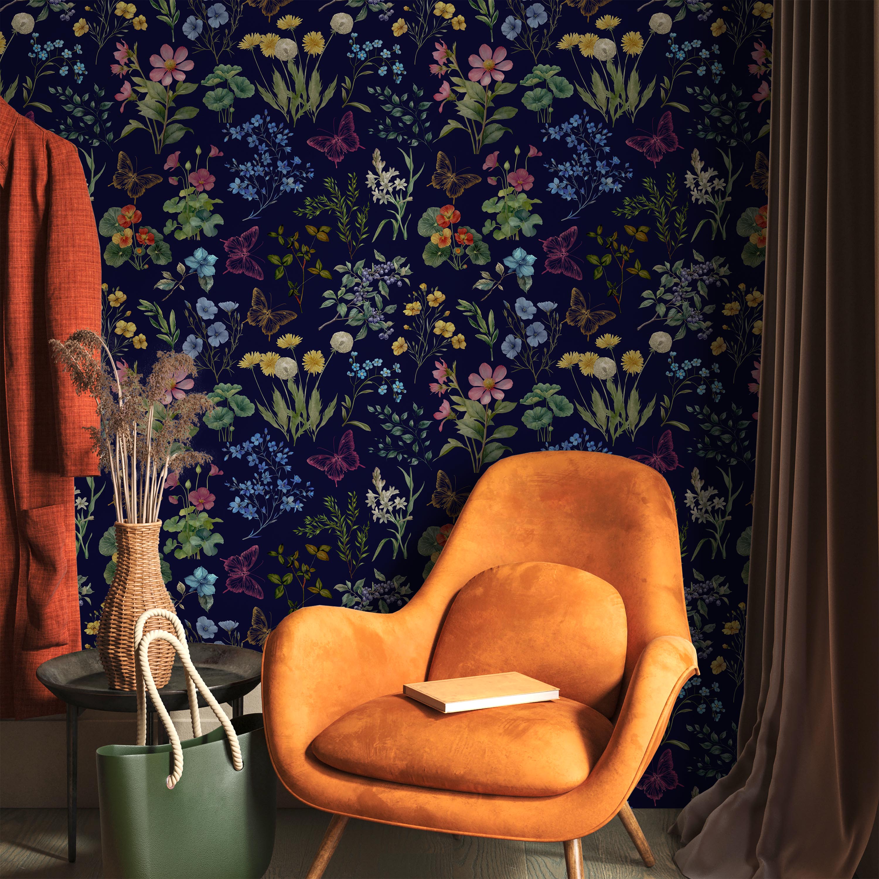 Spring Up Peel and Stick Wallpaper, Removable Wallpaper, Traditional Wallpaper | DeccoPrint