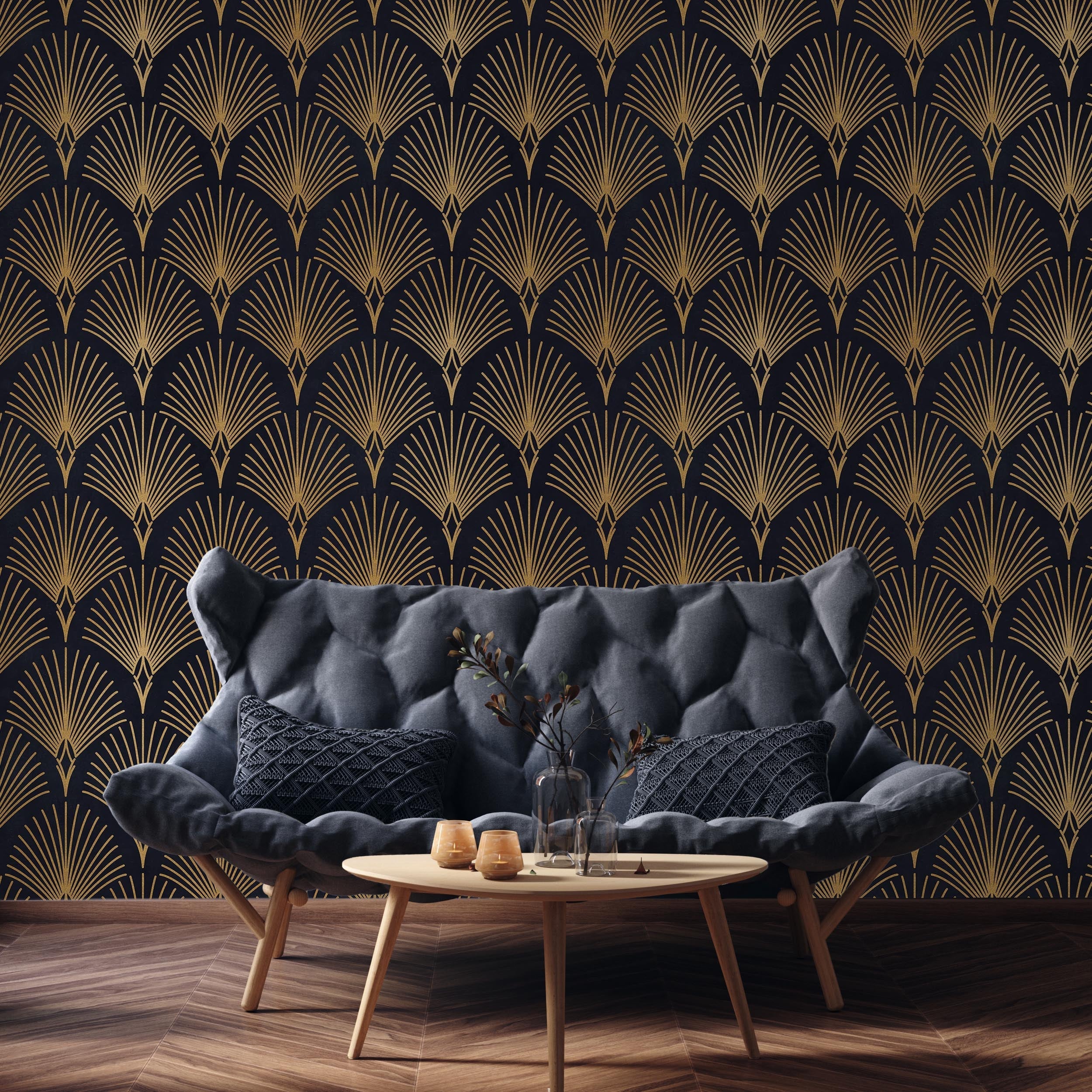 Gatsby's Party Peel and Stick Wallpaper, Removable Wallpaper, Traditional Wallpaper | DeccoPrint