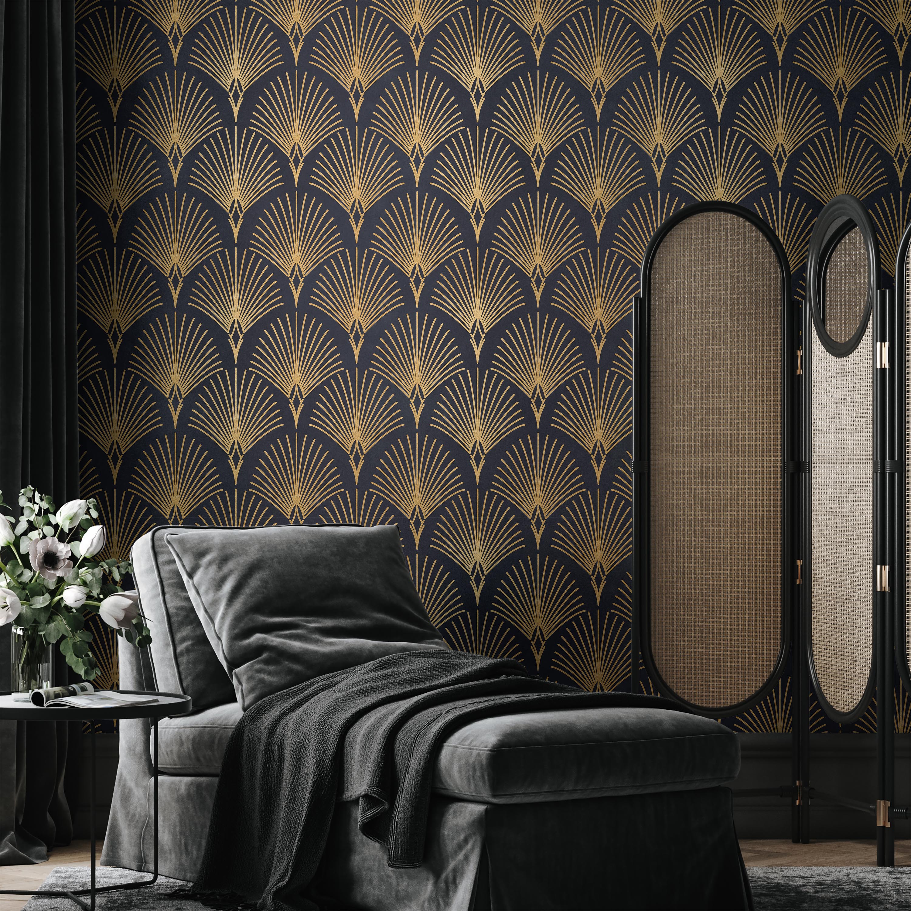 Gatsby's Party Peel and Stick Wallpaper, Removable Wallpaper, Traditional Wallpaper | DeccoPrint