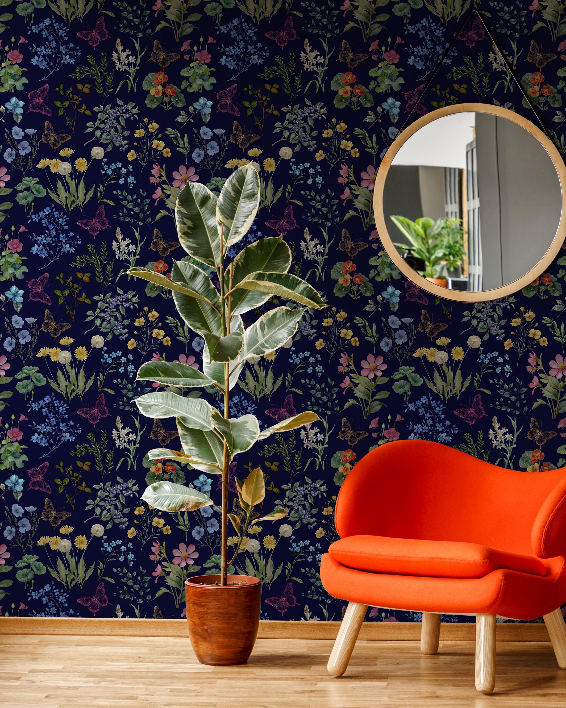 Spring Up Peel and Stick Wallpaper, Removable Wallpaper, Traditional Wallpaper | DeccoPrint