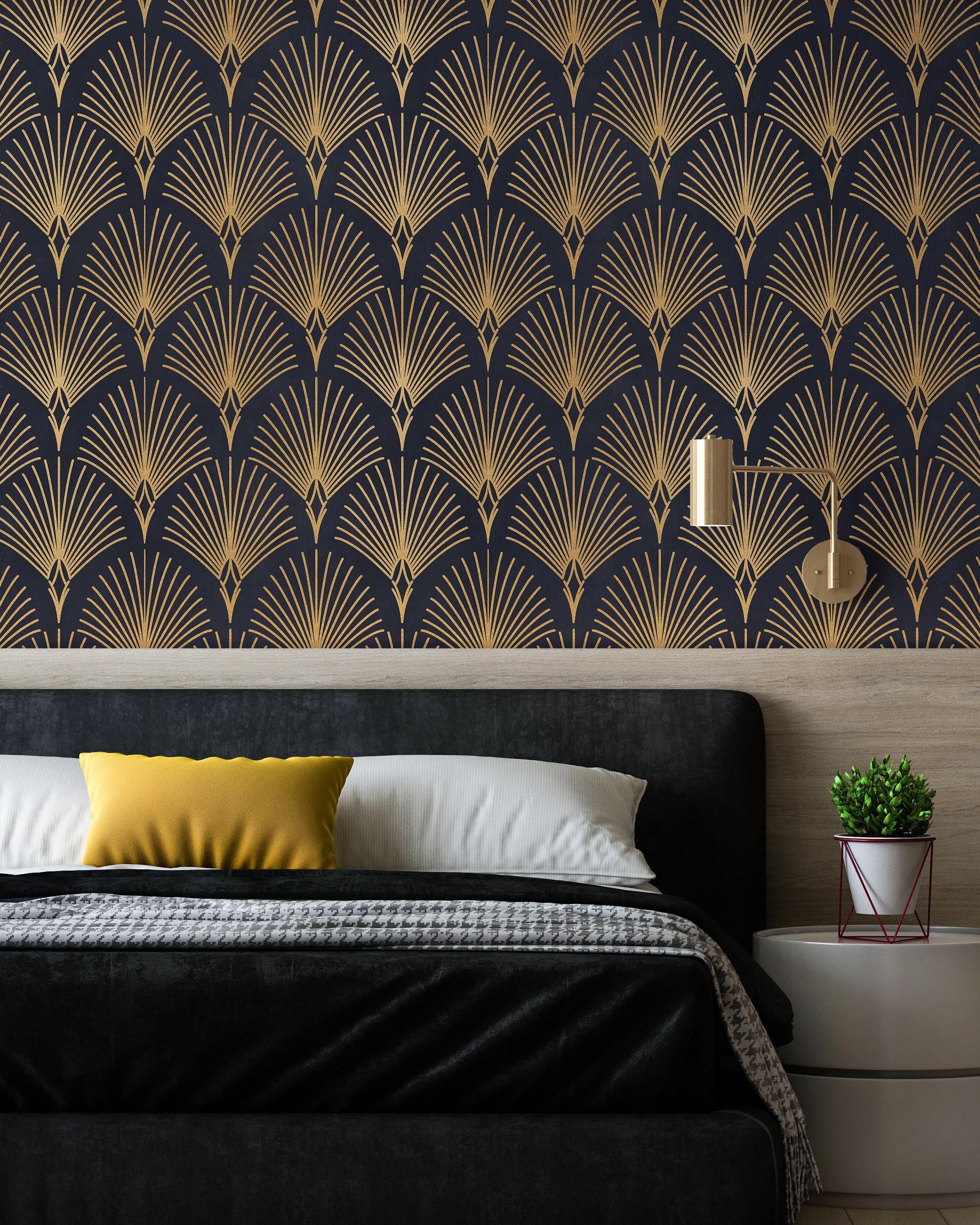 Gatsby's Party Peel and Stick Wallpaper, Removable Wallpaper, Traditional Wallpaper | DeccoPrint