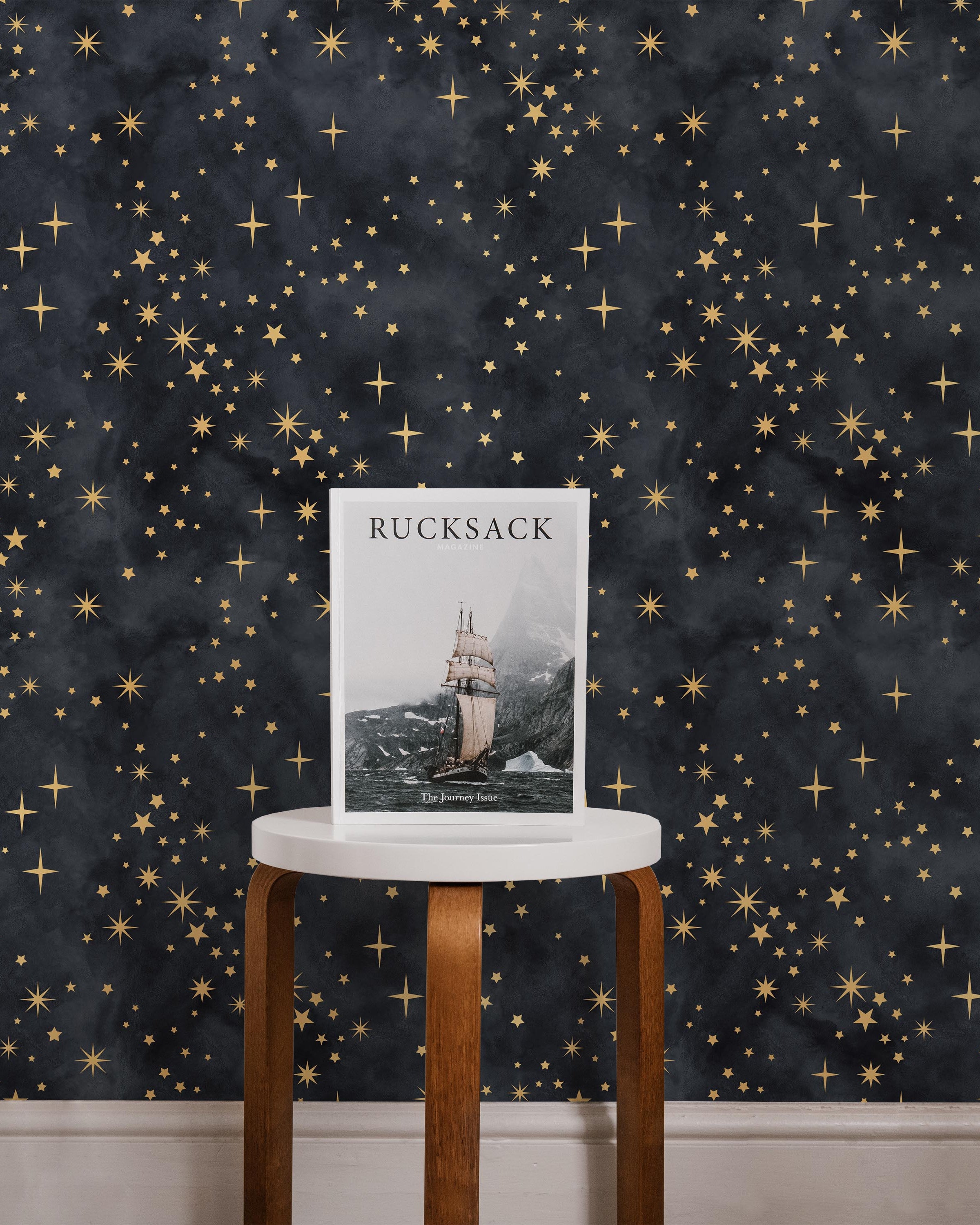 Nightscape Peel and Stick Wallpaper, Removable Wallpaper, Traditional Wallpaper | DeccoPrint