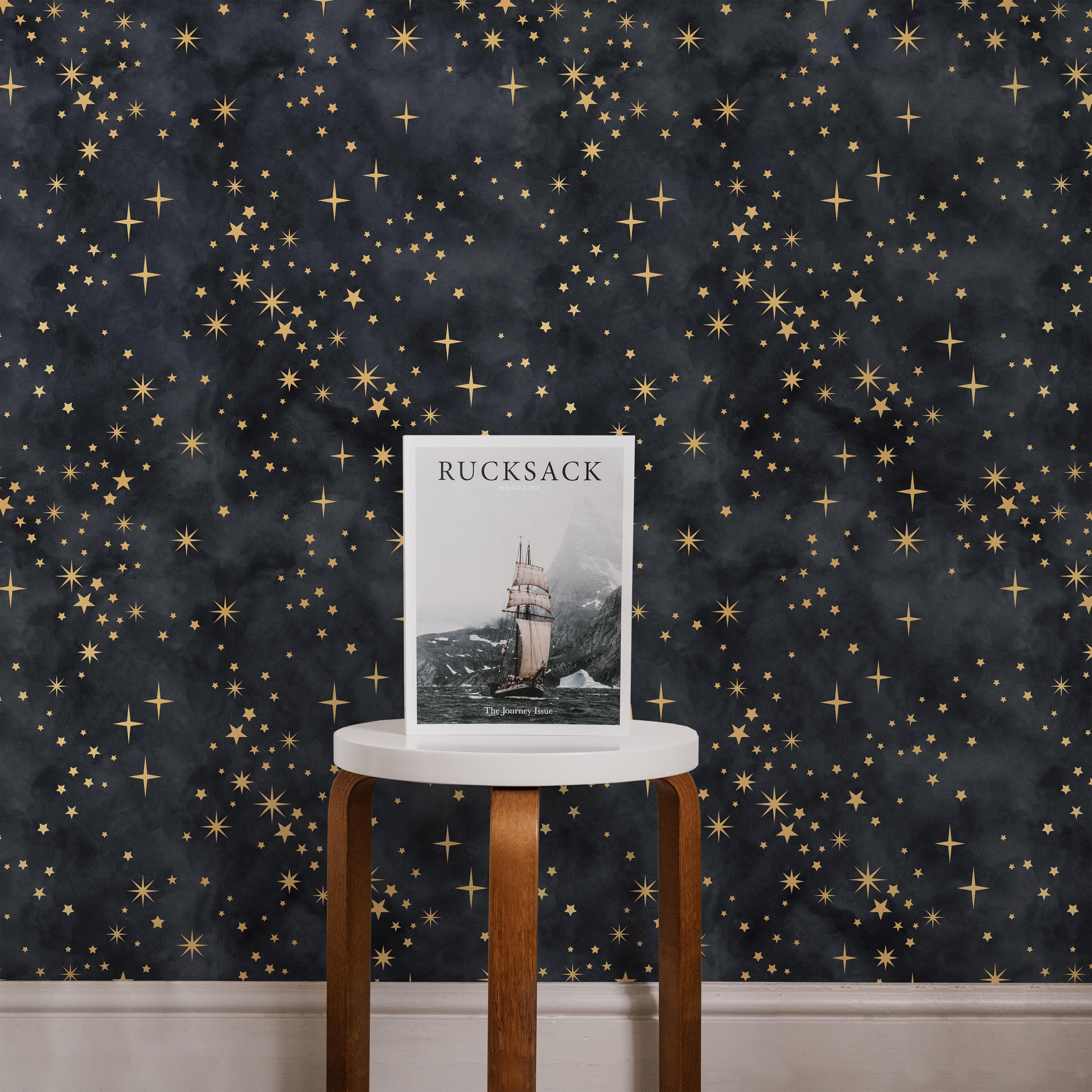 Nightscape Peel and Stick Wallpaper, Removable Wallpaper, Traditional Wallpaper | DeccoPrint