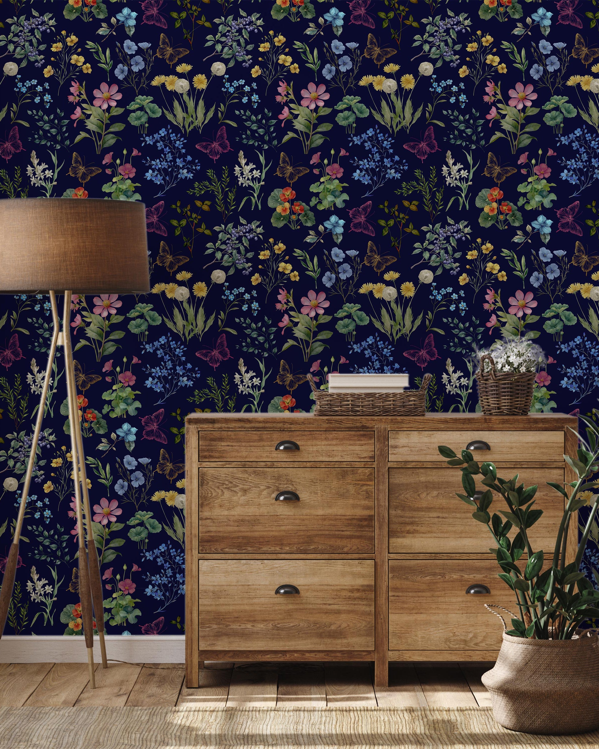 Spring Up Peel and Stick Wallpaper, Removable Wallpaper, Traditional Wallpaper | DeccoPrint