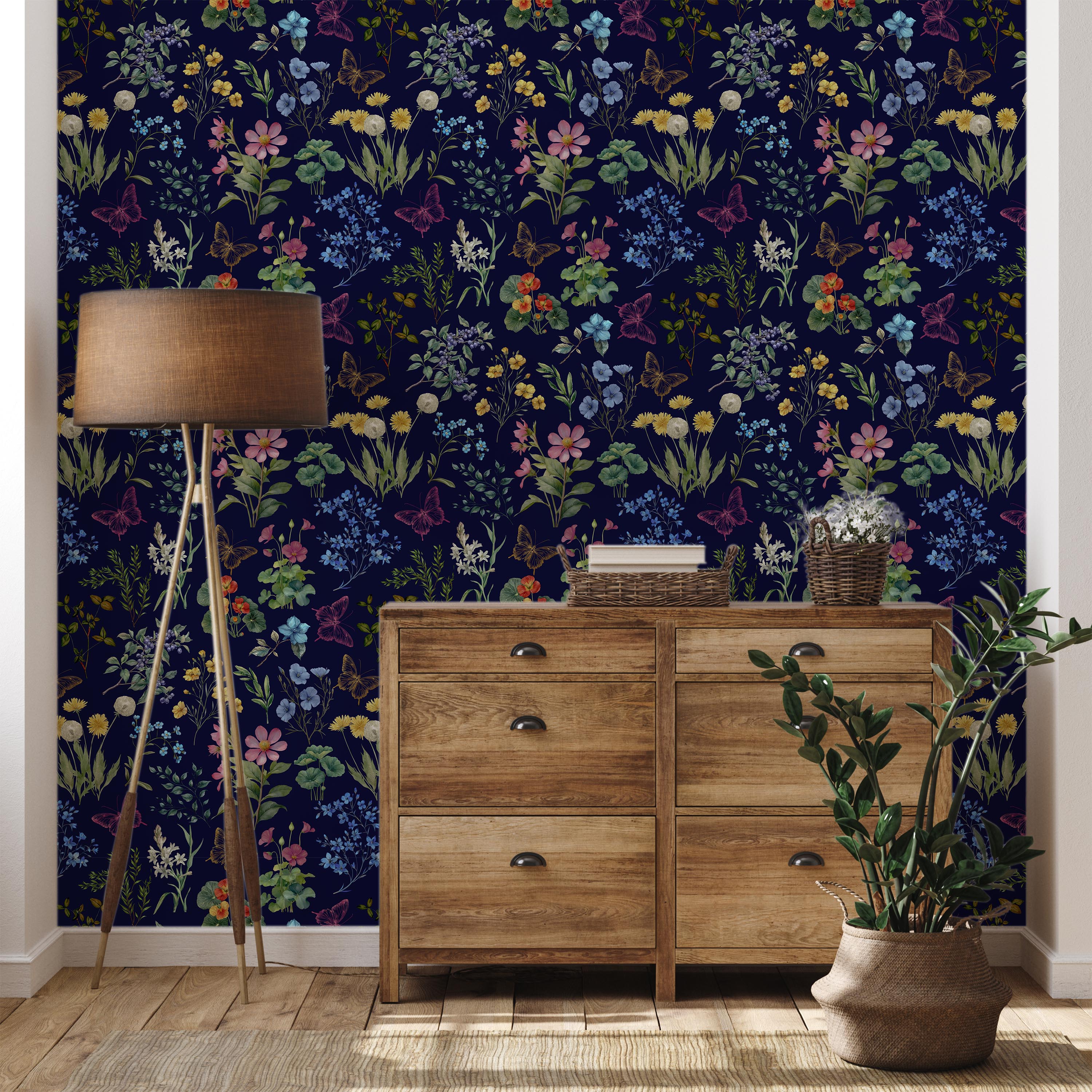 Spring Up Peel and Stick Wallpaper, Removable Wallpaper, Traditional Wallpaper | DeccoPrint