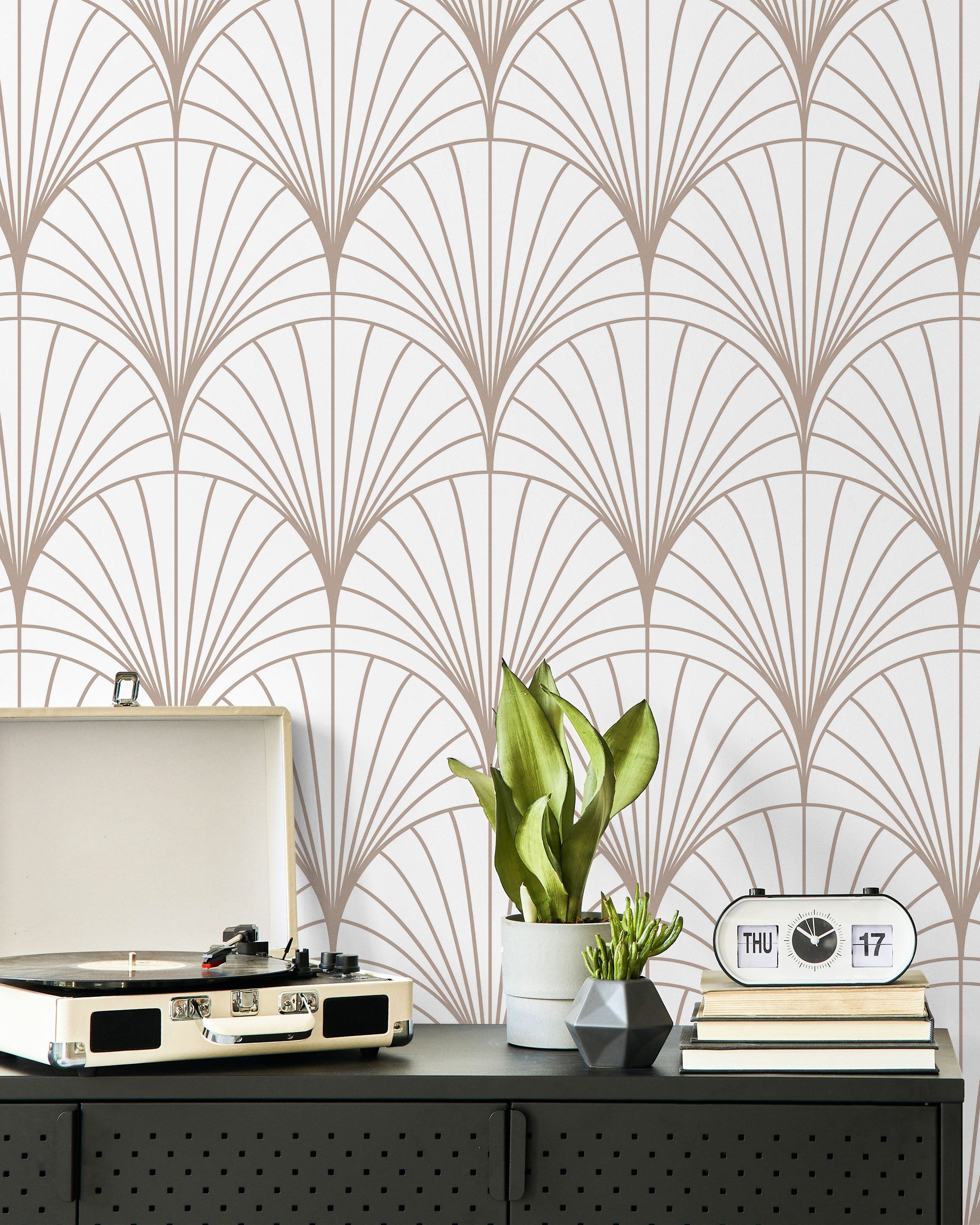 Glamorous Deco Peel and Stick Wallpaper, Removable Wallpaper, Traditional Wallpaper | DeccoPrint