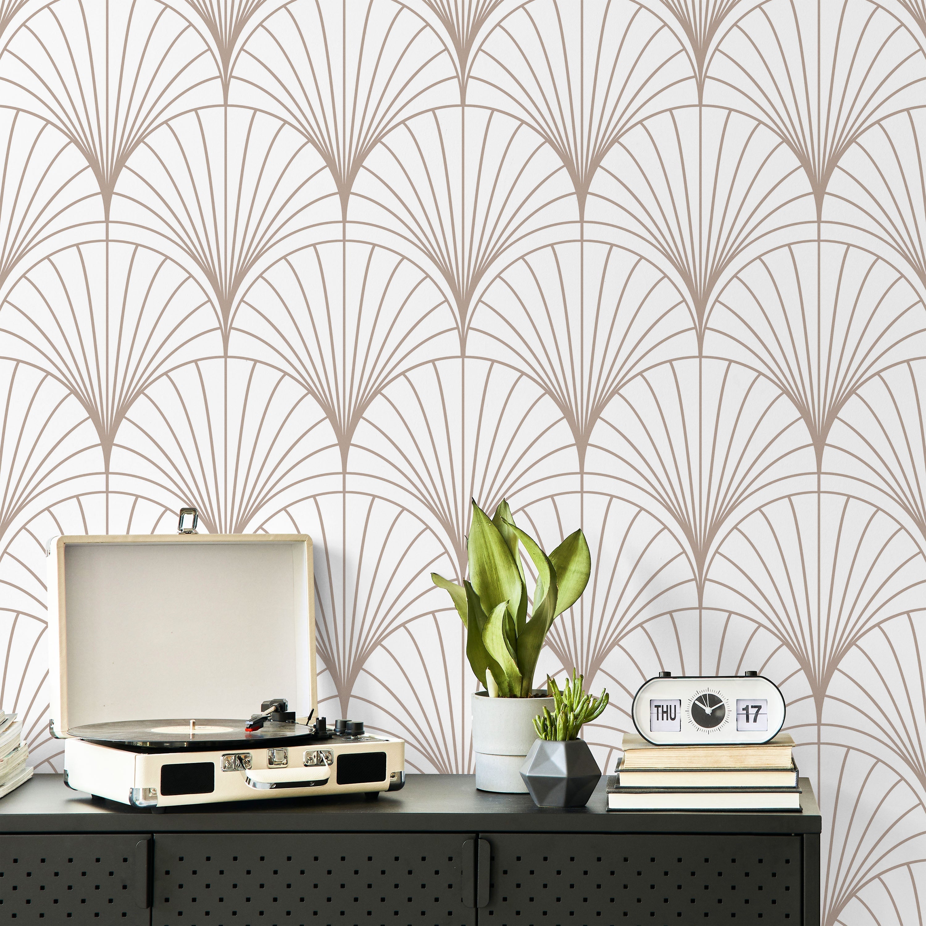 Glamorous Deco Peel and Stick Wallpaper, Removable Wallpaper, Traditional Wallpaper | DeccoPrint