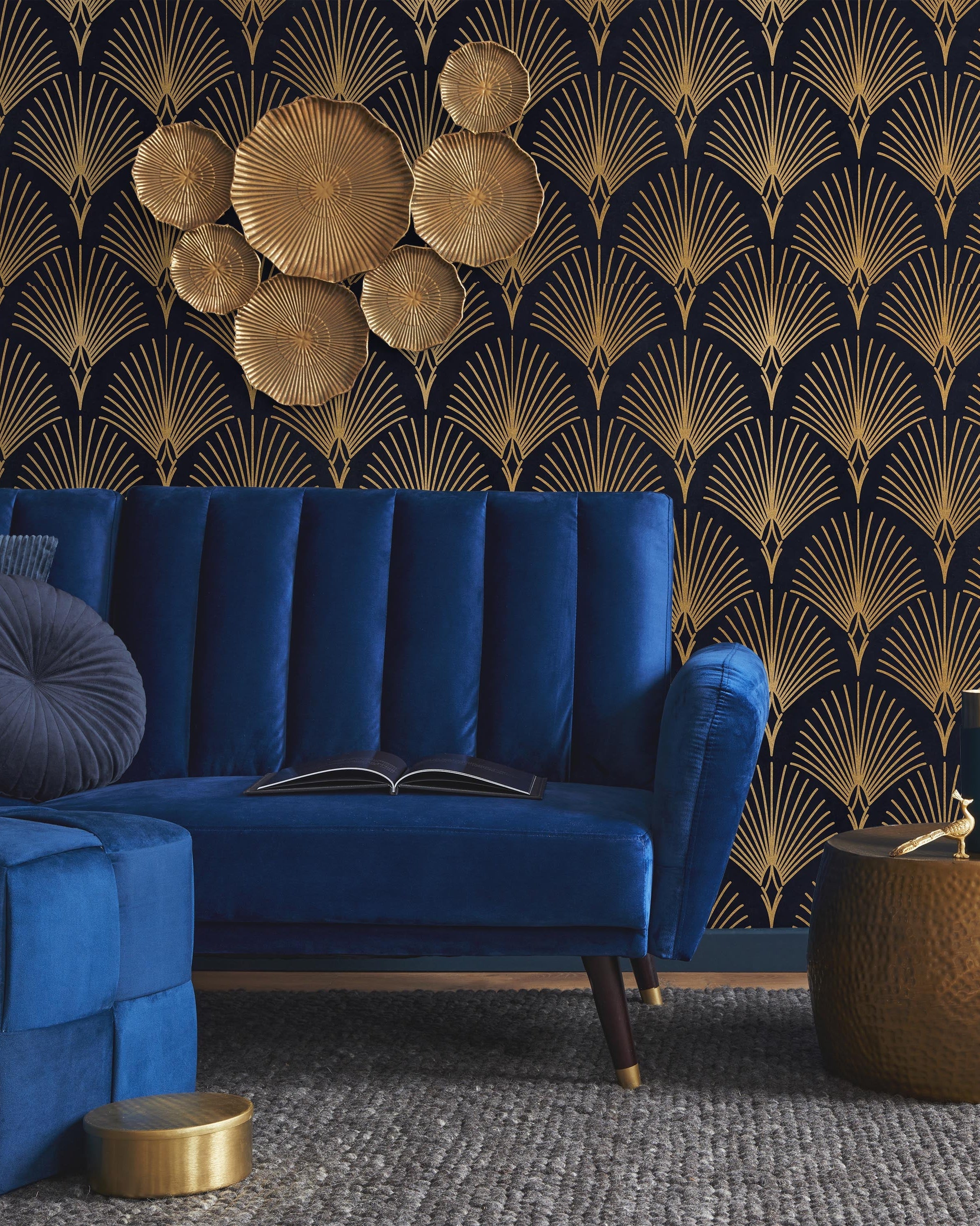 Gatsby's Party Peel and Stick Wallpaper, Removable Wallpaper, Traditional Wallpaper | DeccoPrint