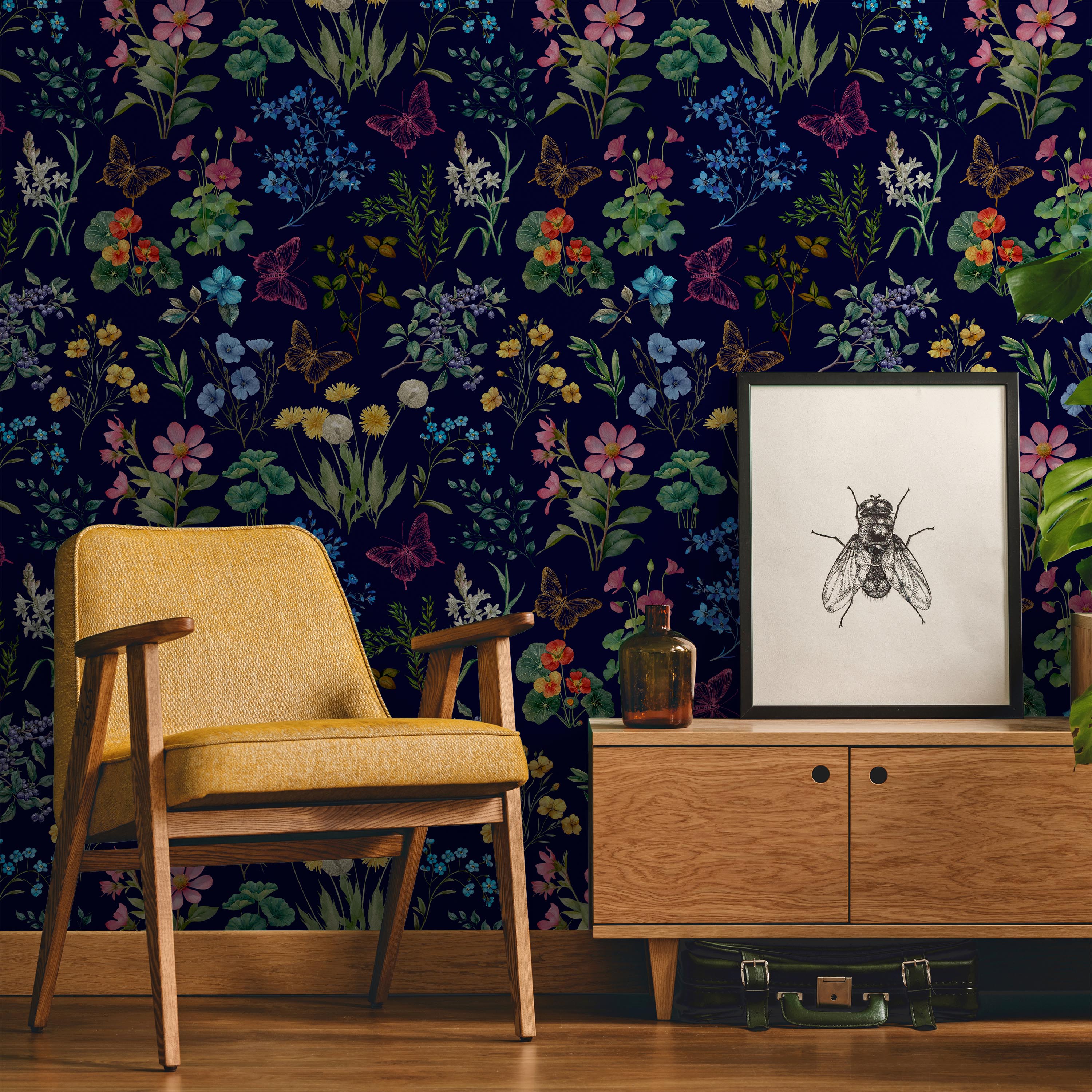 Spring Up Peel and Stick Wallpaper, Removable Wallpaper, Traditional Wallpaper | DeccoPrint