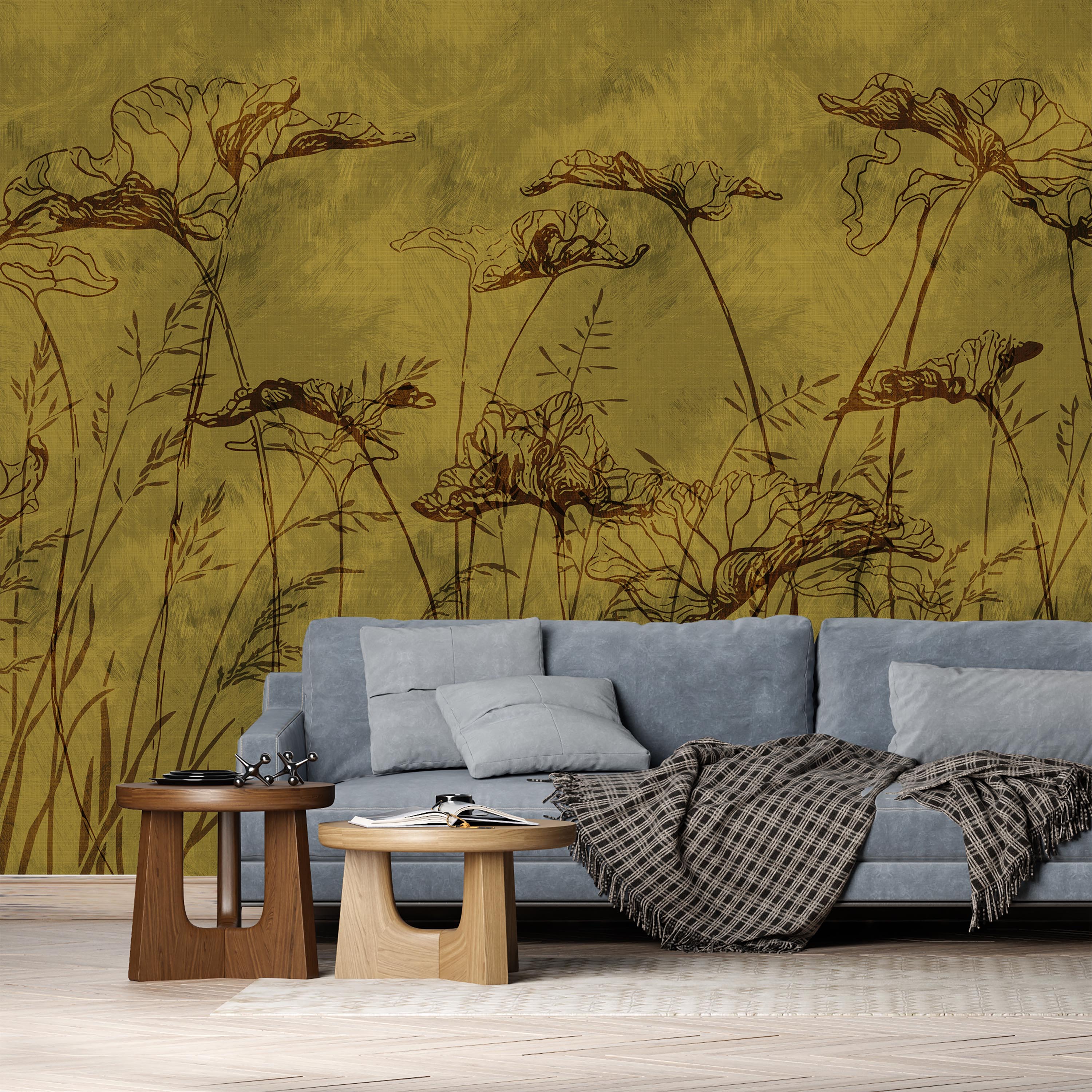 Echoes of Summer Mural Peel and Stick Wallpaper, Removable Wallpaper, Traditional Wallpaper | DeccoPrint