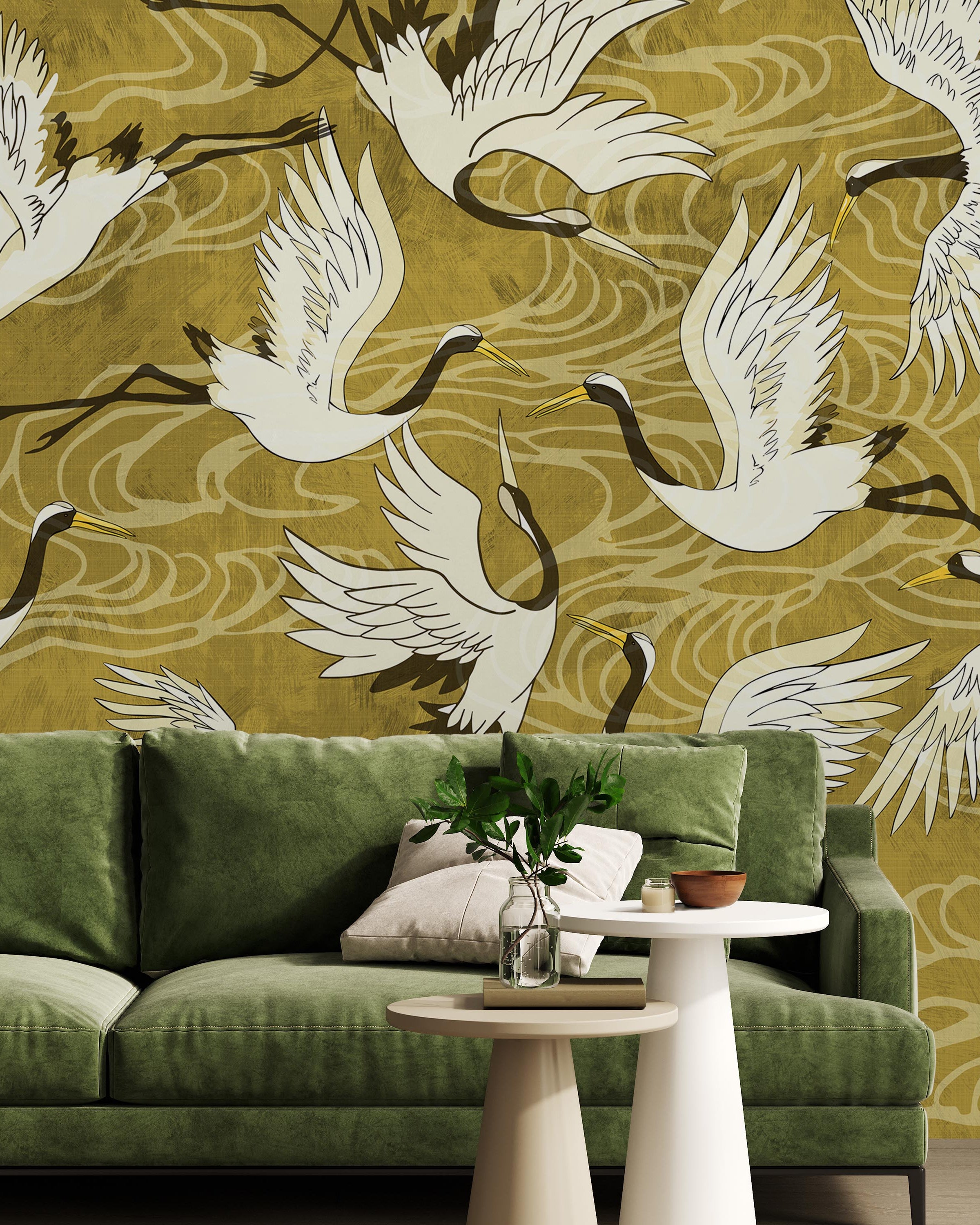 Dance of the Sky Mural Peel and Stick Wallpaper, Removable Wallpaper, Traditional Wallpaper | DeccoPrint