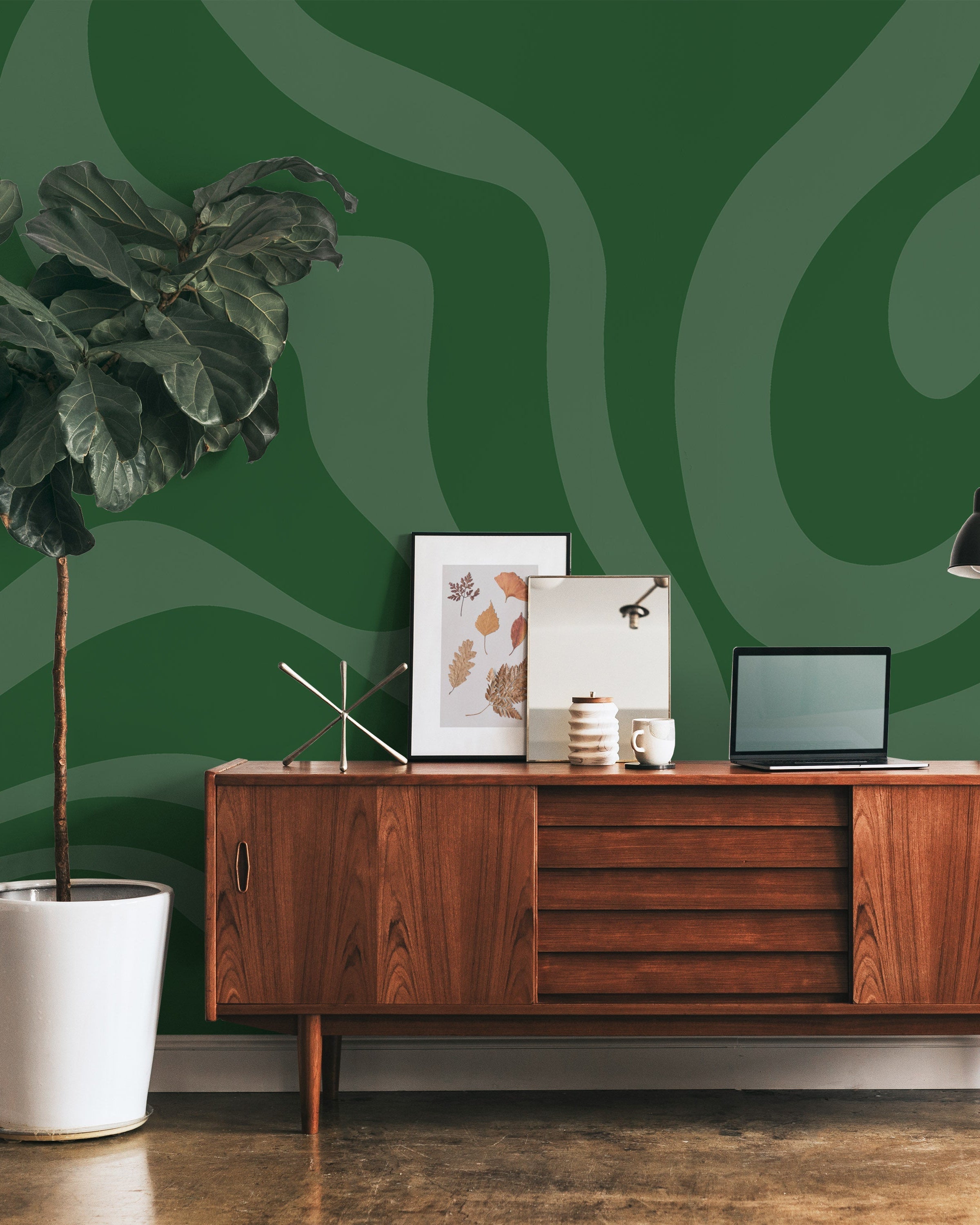 Going Green Mural Peel and Stick Wallpaper, Removable Wallpaper, Traditional Wallpaper | DeccoPrint