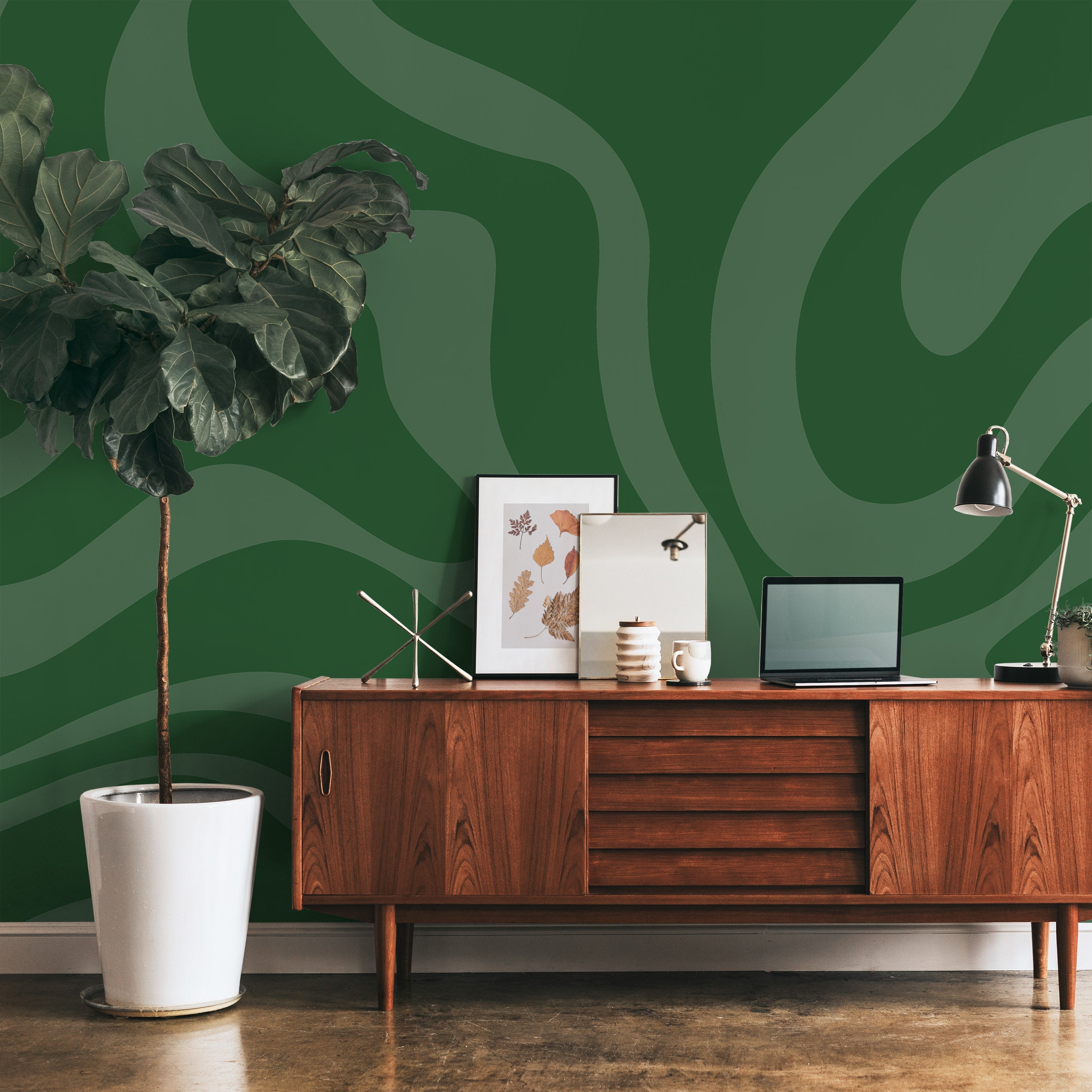 Going Green Mural Peel and Stick Wallpaper, Removable Wallpaper, Traditional Wallpaper | DeccoPrint