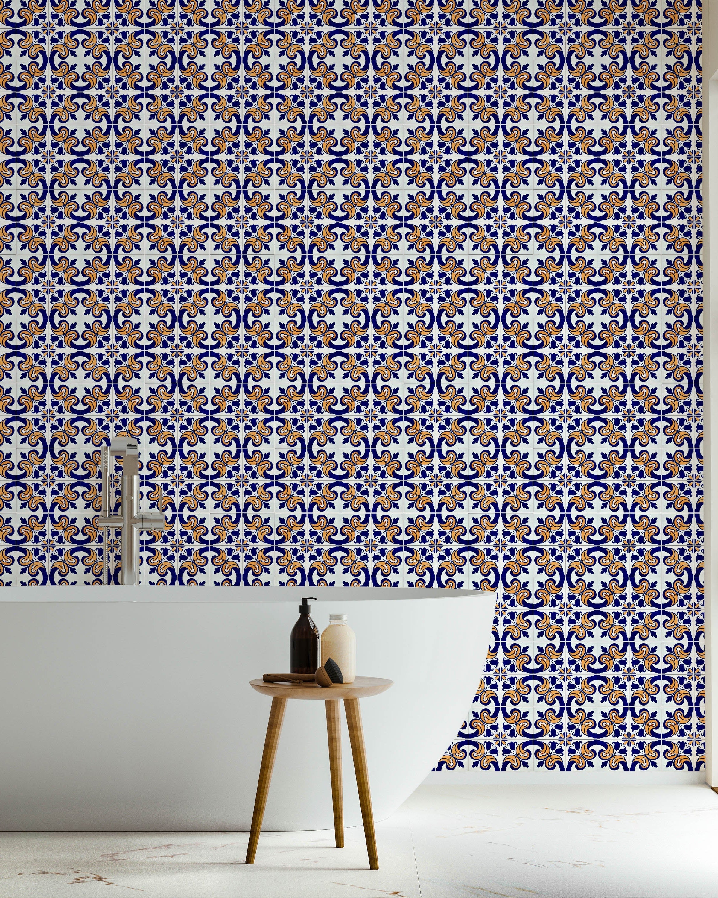 Seville Peel and Stick Wallpaper, Removable Wallpaper, Traditional Wallpaper | DeccoPrint