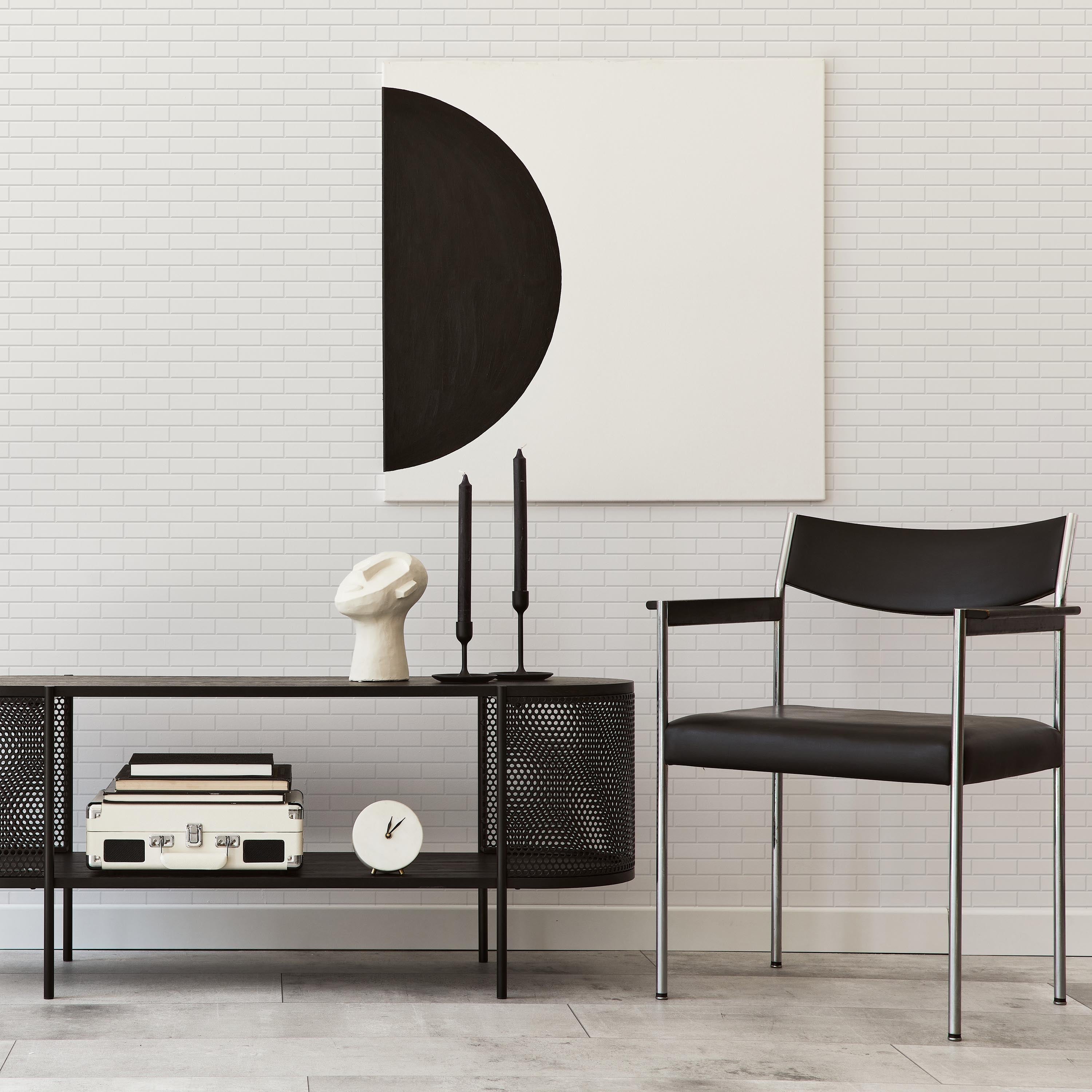 White Brick Peel and Stick Wallpaper, Removable Wallpaper, Traditional Wallpaper | DeccoPrint