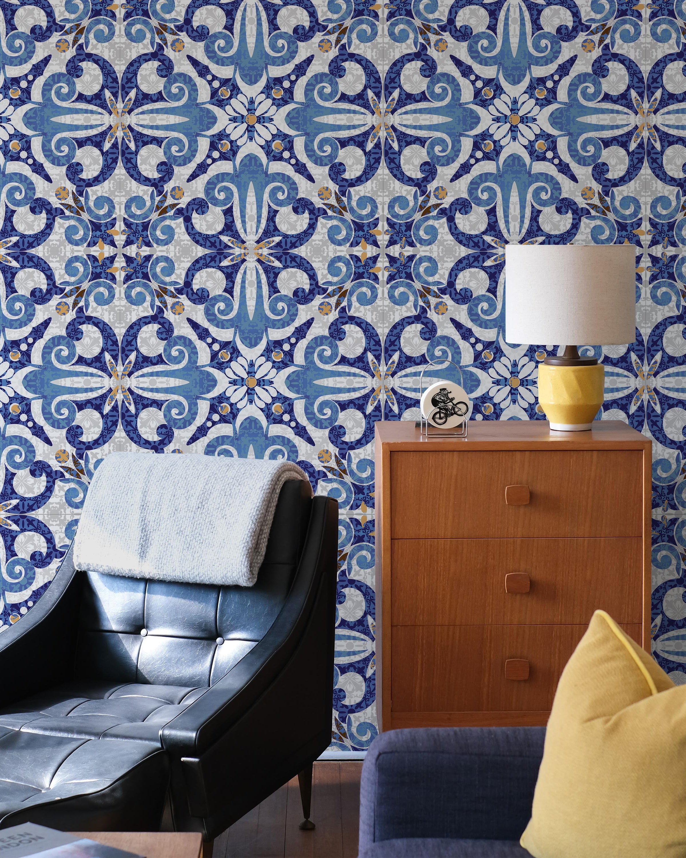 Spring Water Peel and Stick Wallpaper, Removable Wallpaper, Traditional Wallpaper | DeccoPrint