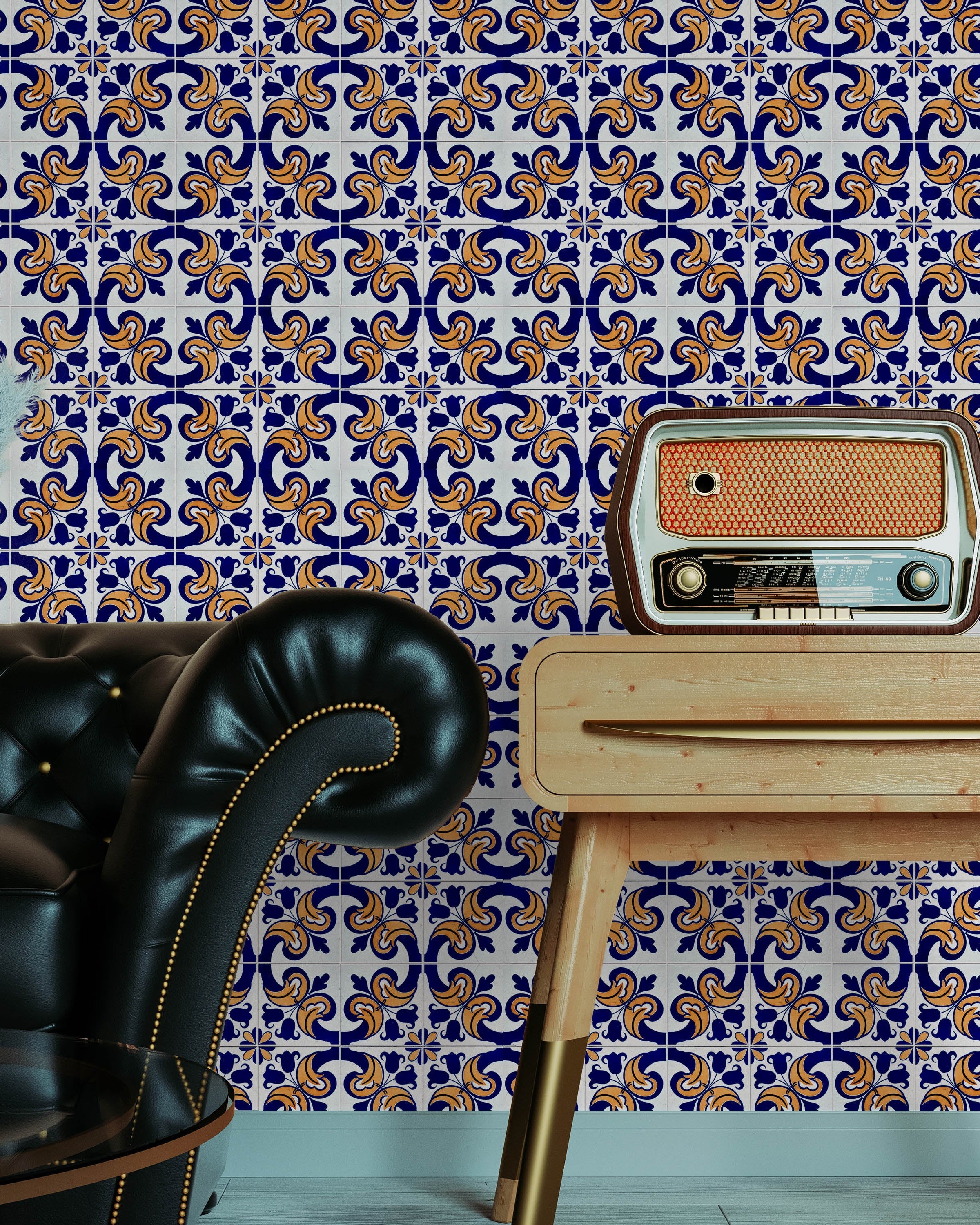 Seville Peel and Stick Wallpaper, Removable Wallpaper, Traditional Wallpaper | DeccoPrint