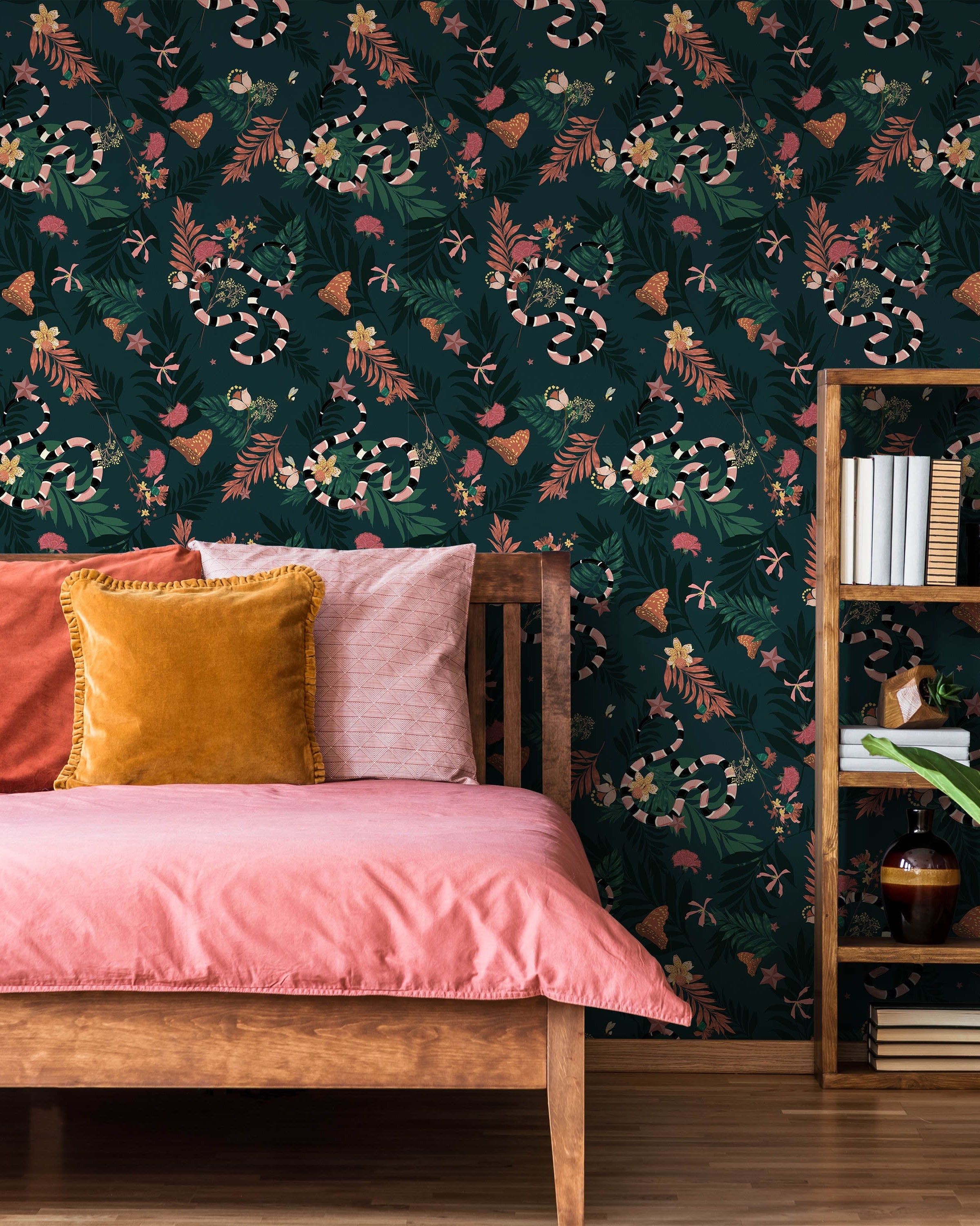 Safari Jungle Peel and Stick Wallpaper, Removable Wallpaper, Traditional Wallpaper | DeccoPrint