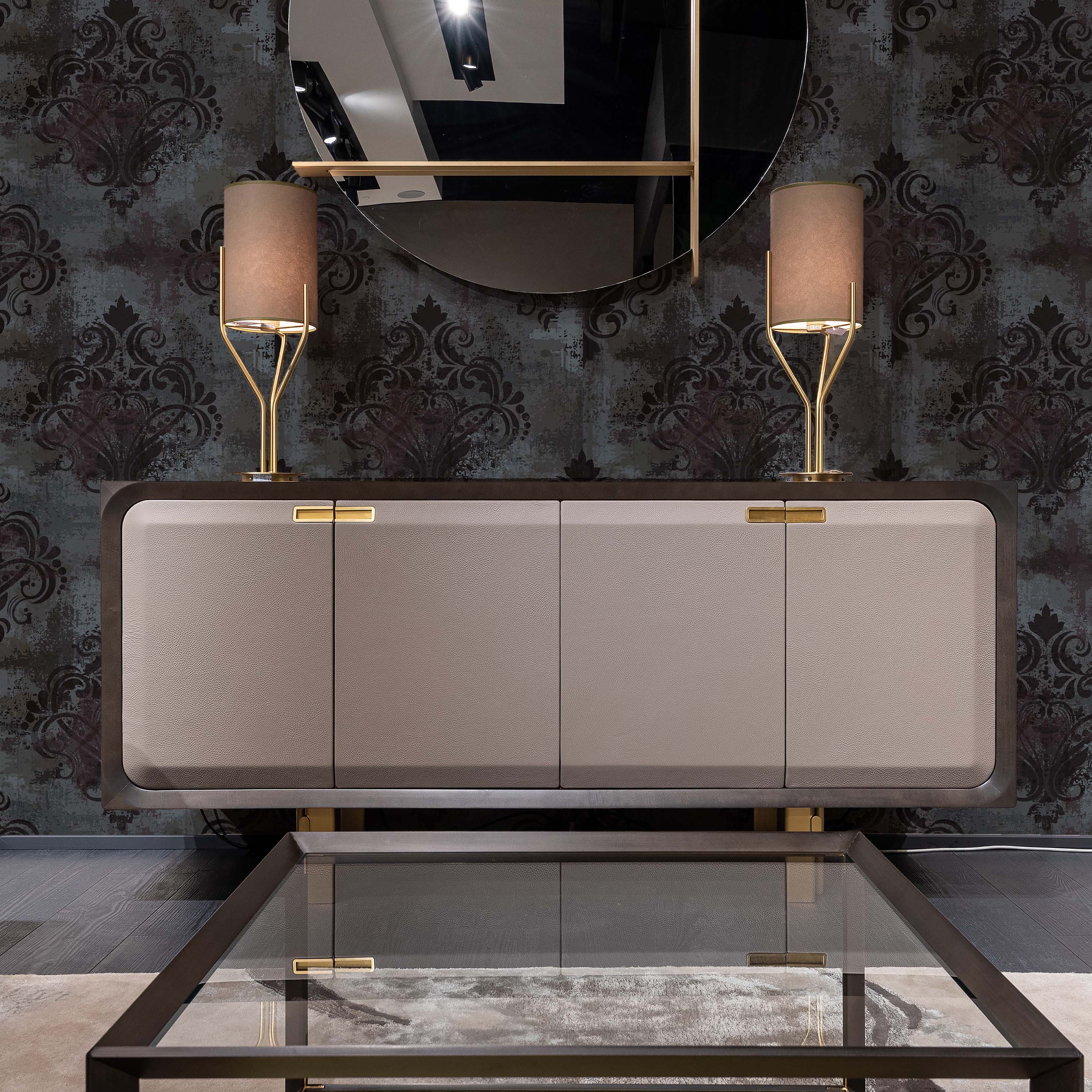 Dark Luxury Peel and Stick Wallpaper, Removable Wallpaper, Traditional Wallpaper | DeccoPrint