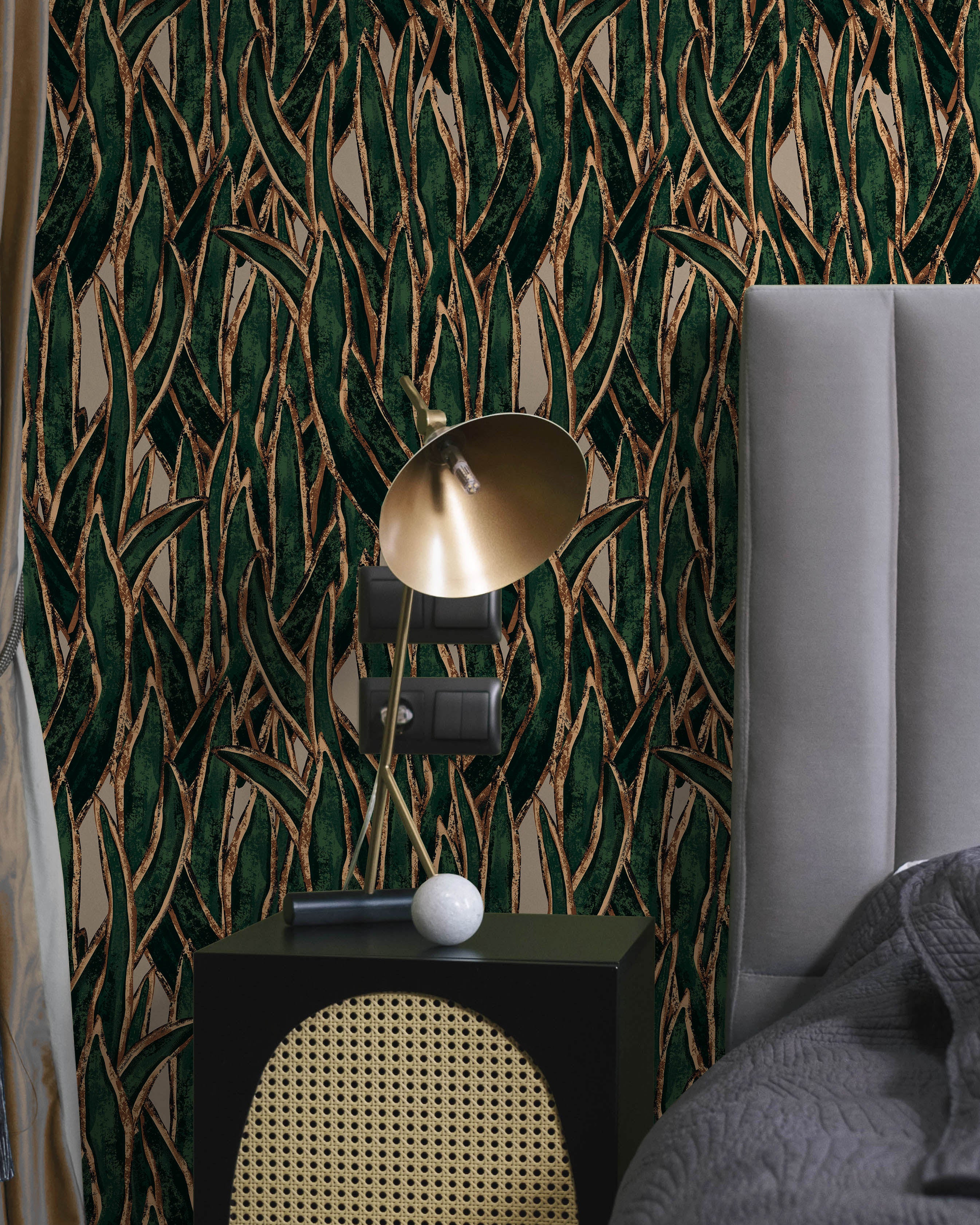 Rare Seaweed Peel and Stick Wallpaper, Removable Wallpaper, Traditional Wallpaper | DeccoPrint