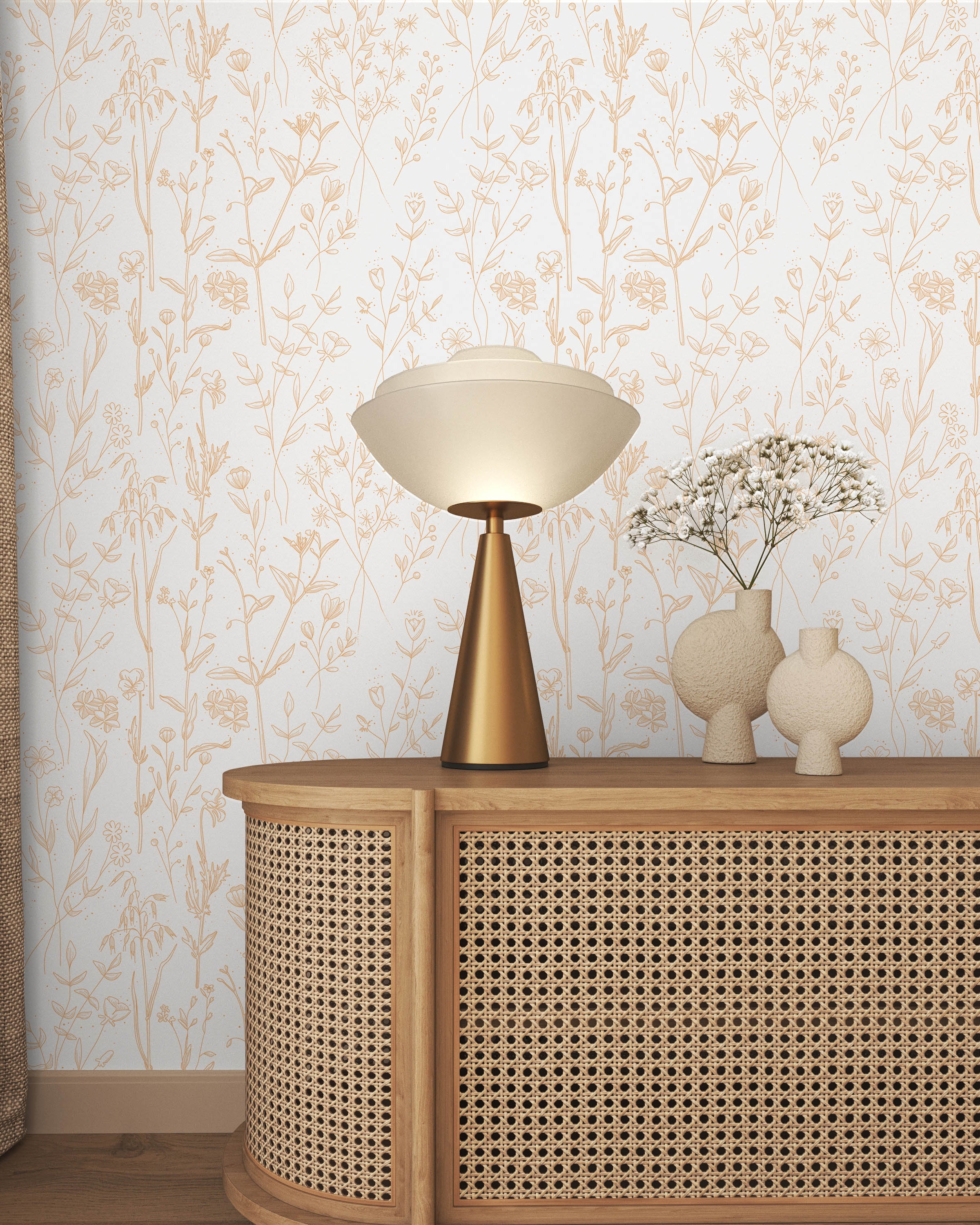 The Smell of Summer Peel and Stick Wallpaper, Removable Wallpaper, Traditional Wallpaper | DeccoPrint