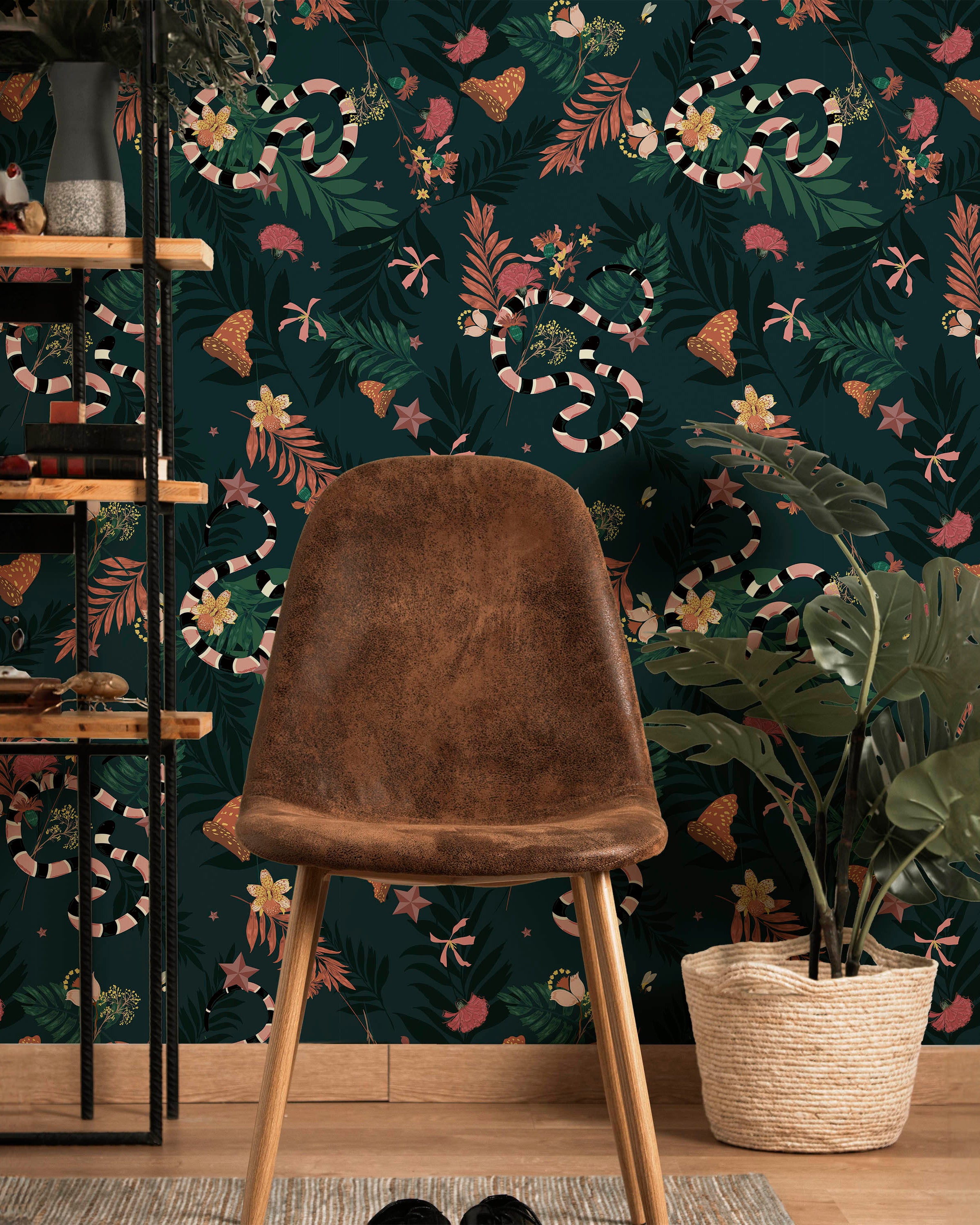 Safari Jungle Peel and Stick Wallpaper, Removable Wallpaper, Traditional Wallpaper | DeccoPrint