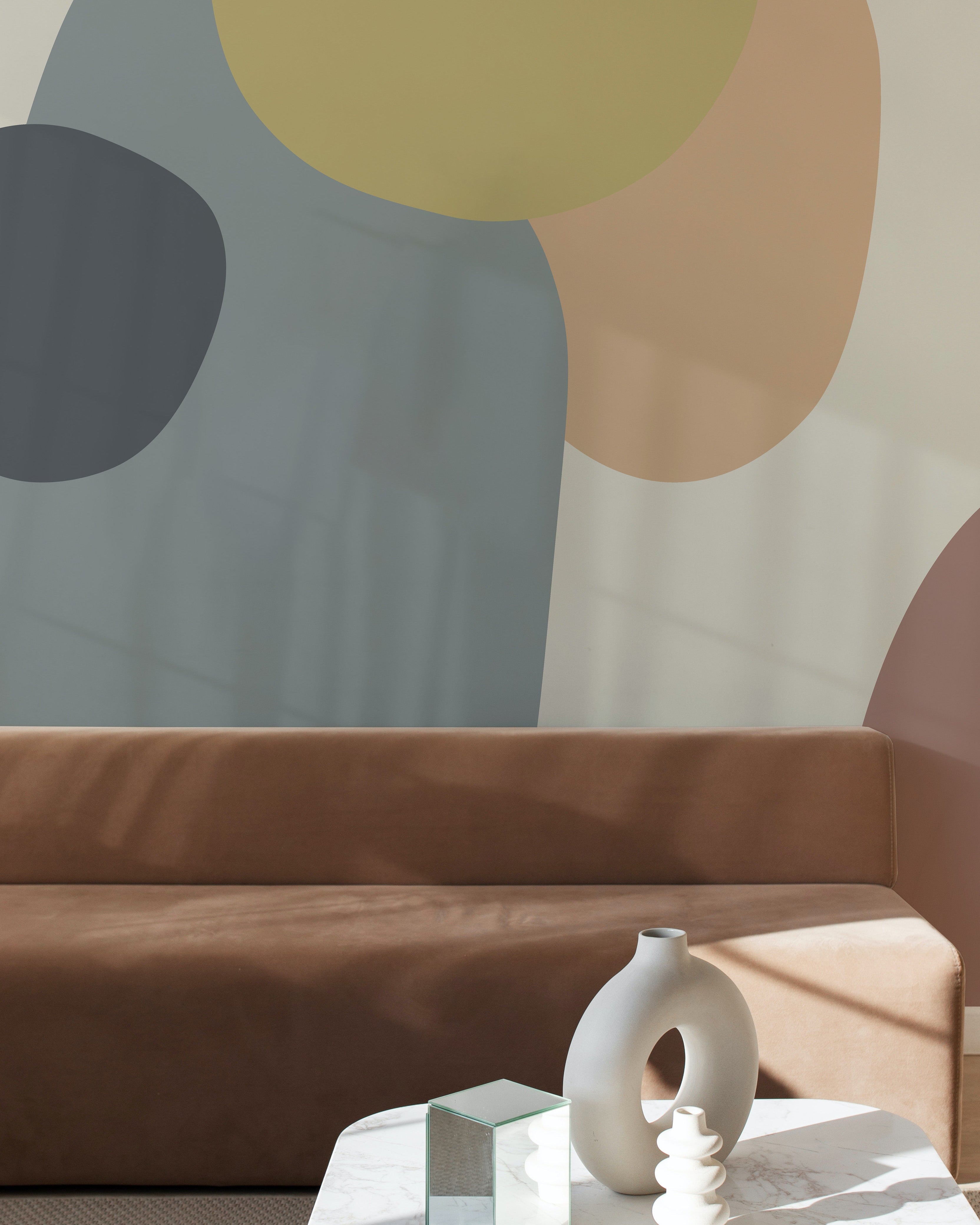 Earth Tones Mural Peel and Stick Wallpaper, Removable Wallpaper, Traditional Wallpaper | DeccoPrint