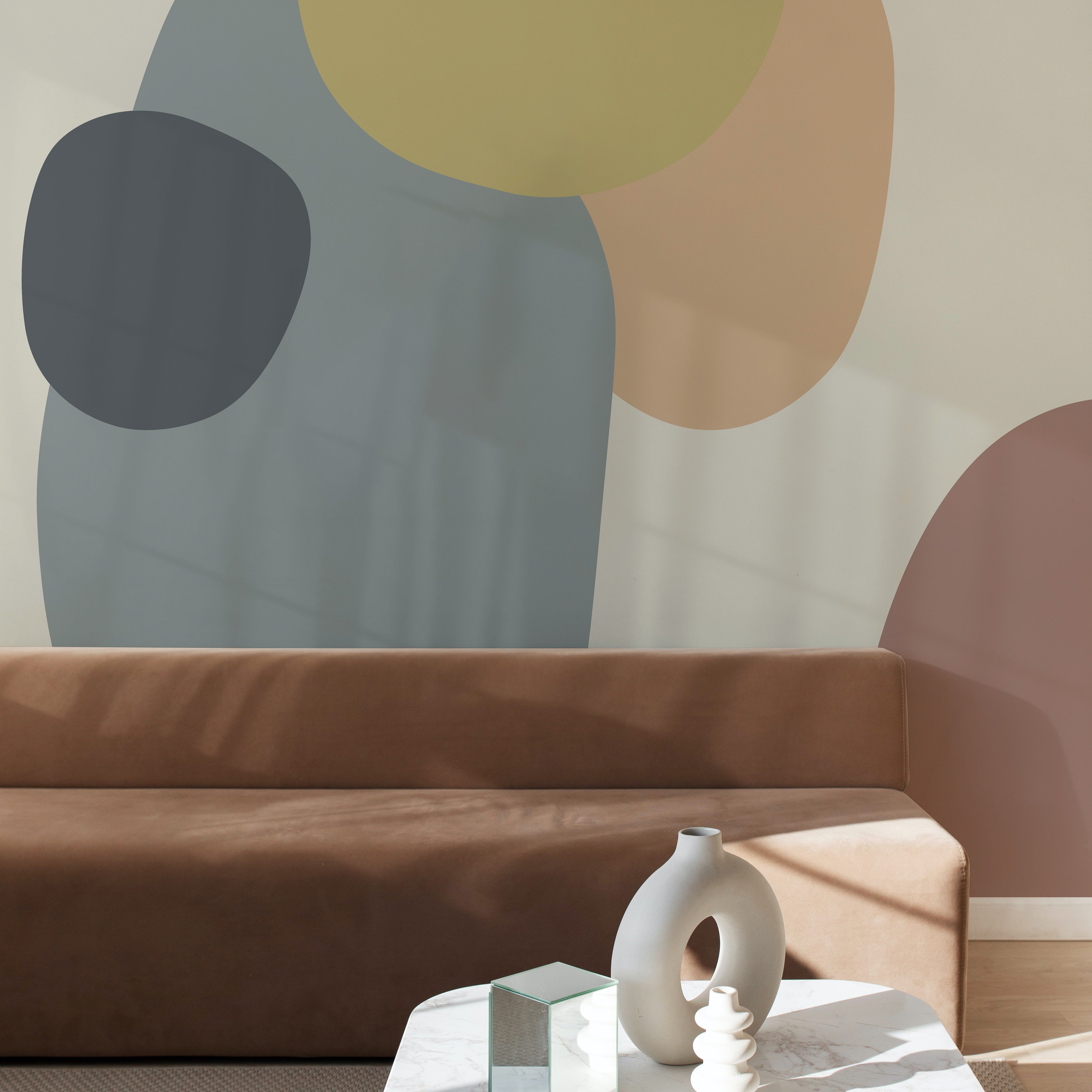 Earth Tones Mural Peel and Stick Wallpaper, Removable Wallpaper, Traditional Wallpaper | DeccoPrint