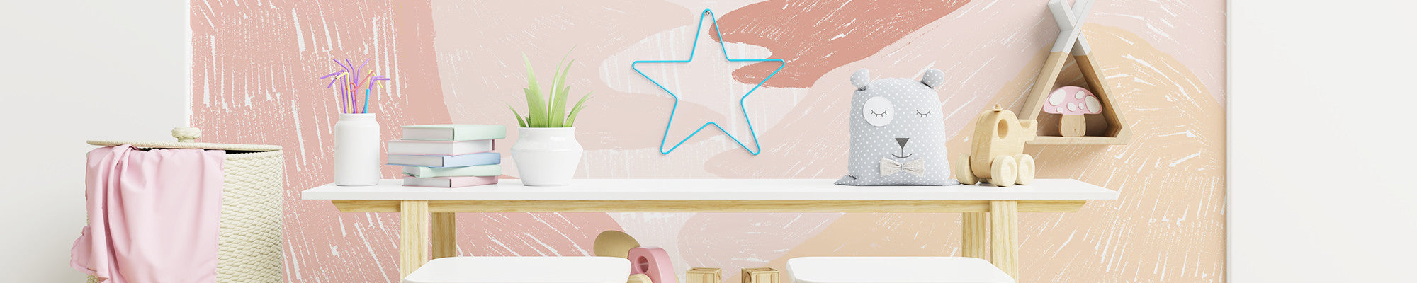 Sweet & feminine shared girl's room interior ideas