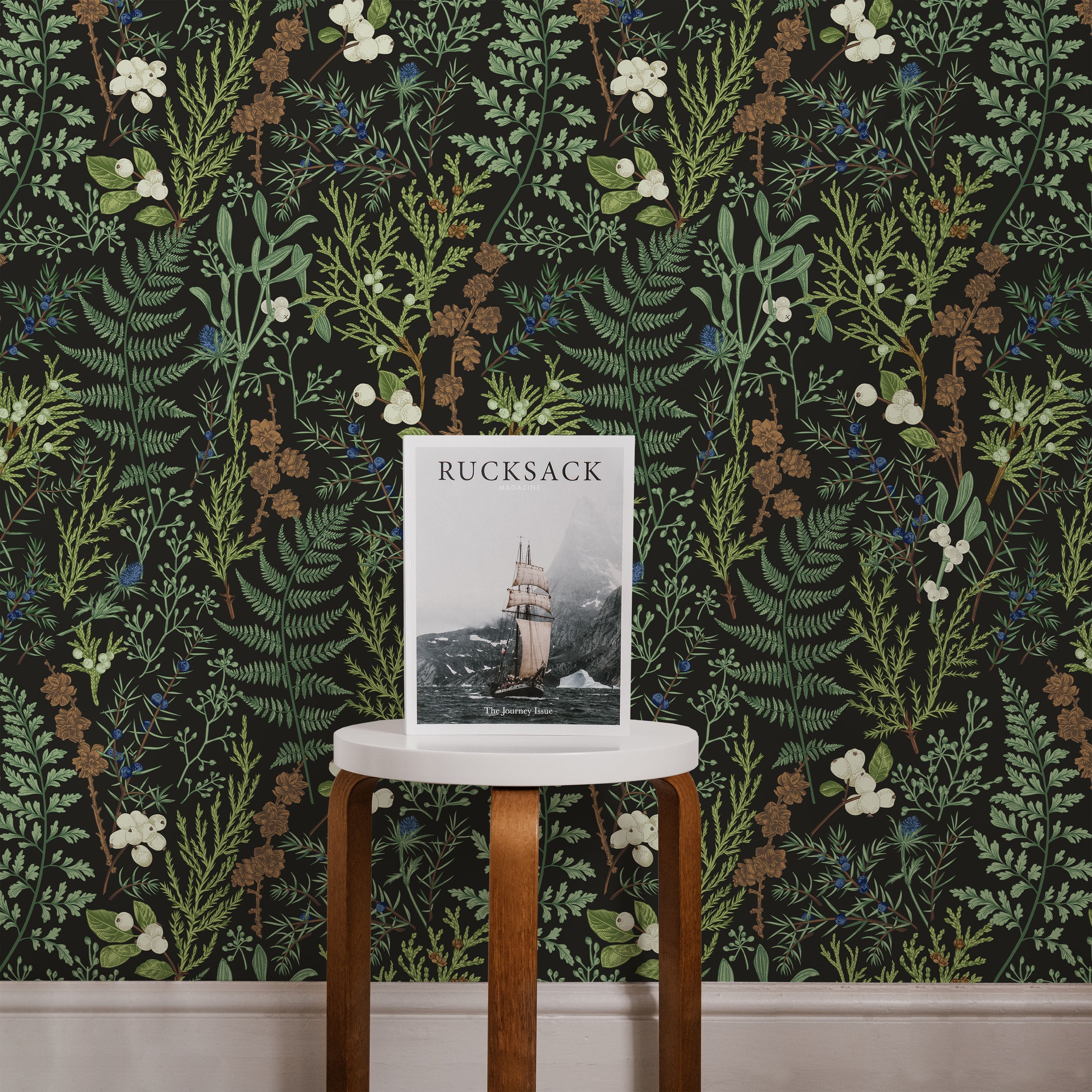 Midnight Tale Peel and Stick Wallpaper, Removable Wallpaper, Traditional Wallpaper | DeccoPrint