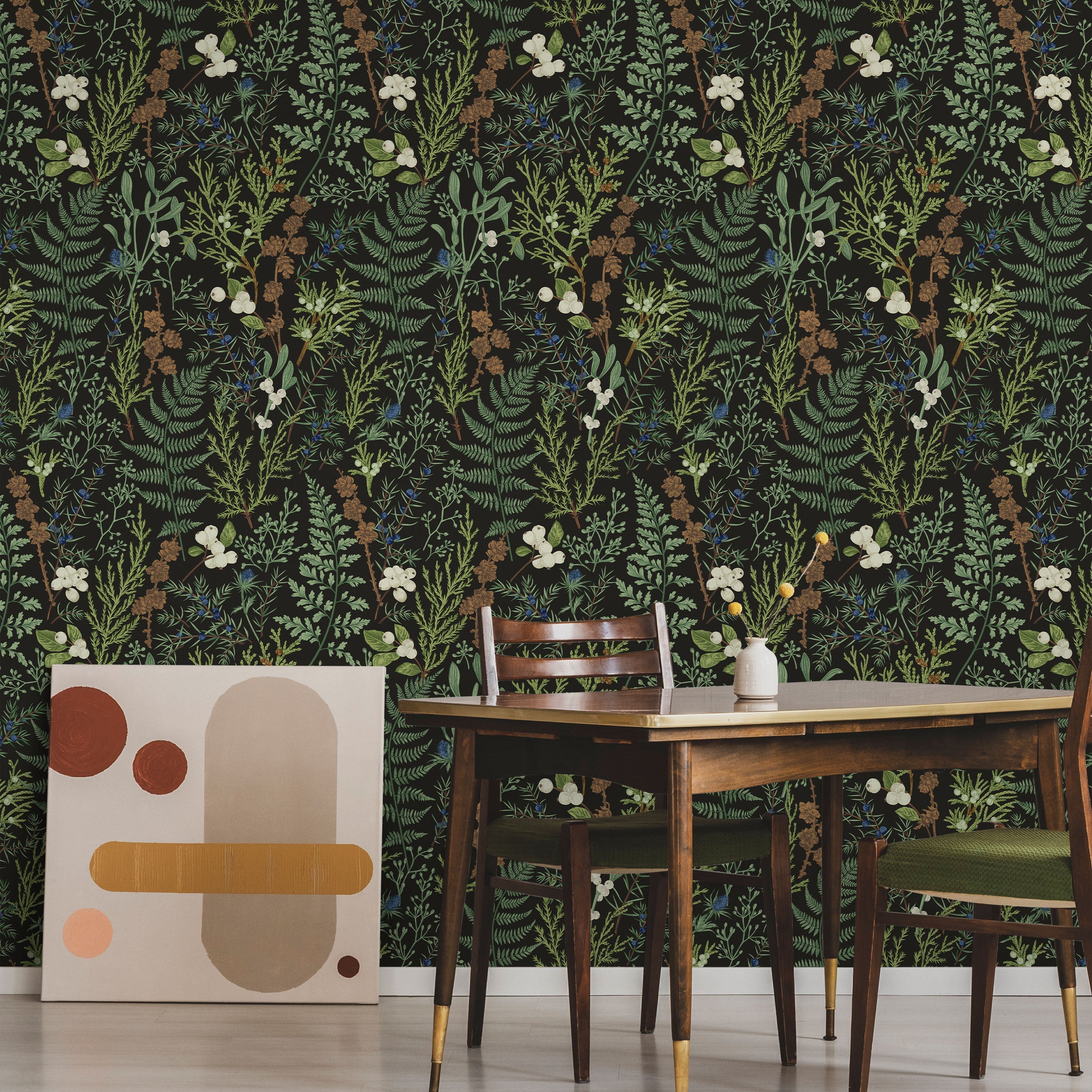 Midnight Tale Peel and Stick Wallpaper, Removable Wallpaper, Traditional Wallpaper | DeccoPrint