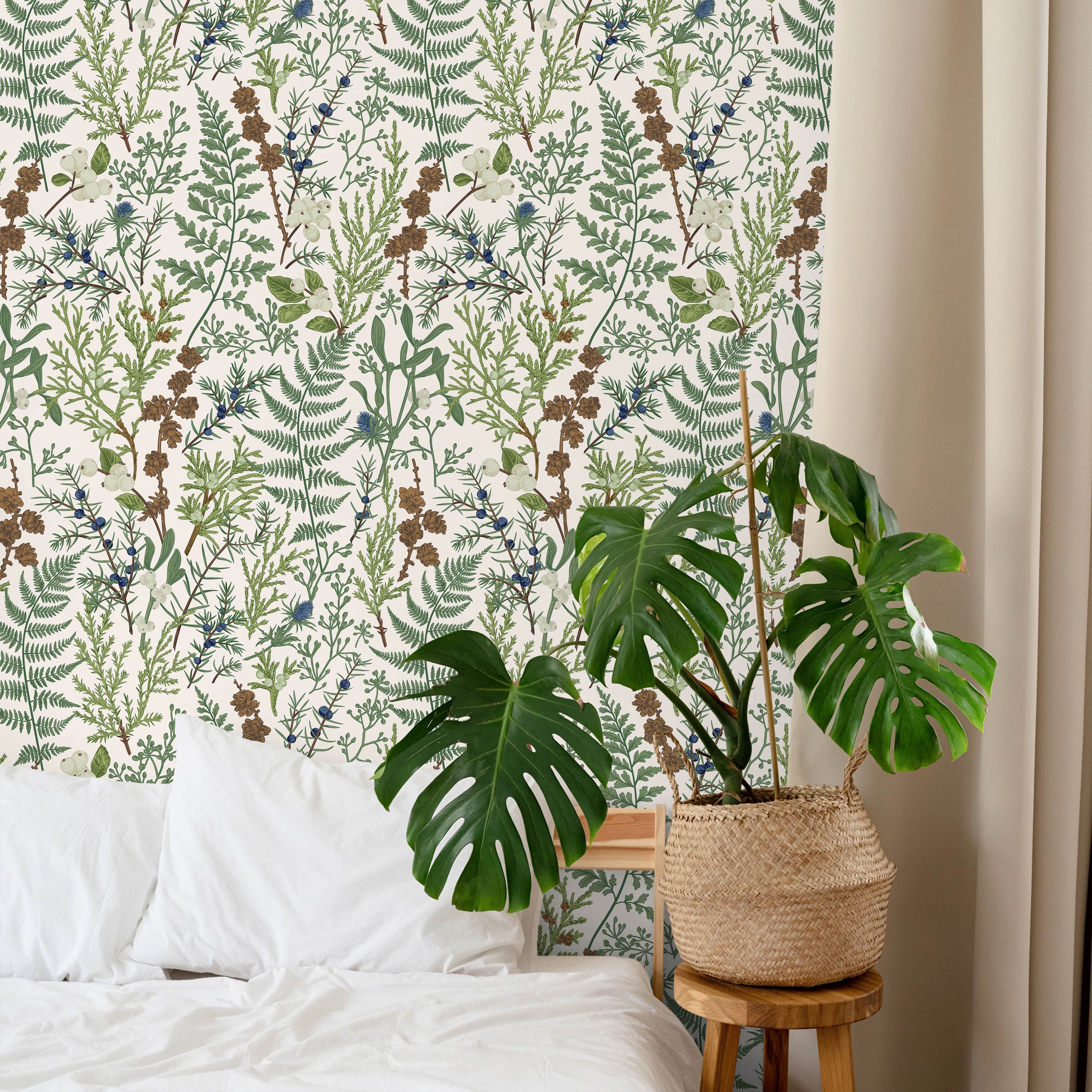 Daylight Tale Peel and Stick Wallpaper, Removable Wallpaper, Traditional Wallpaper | DeccoPrint
