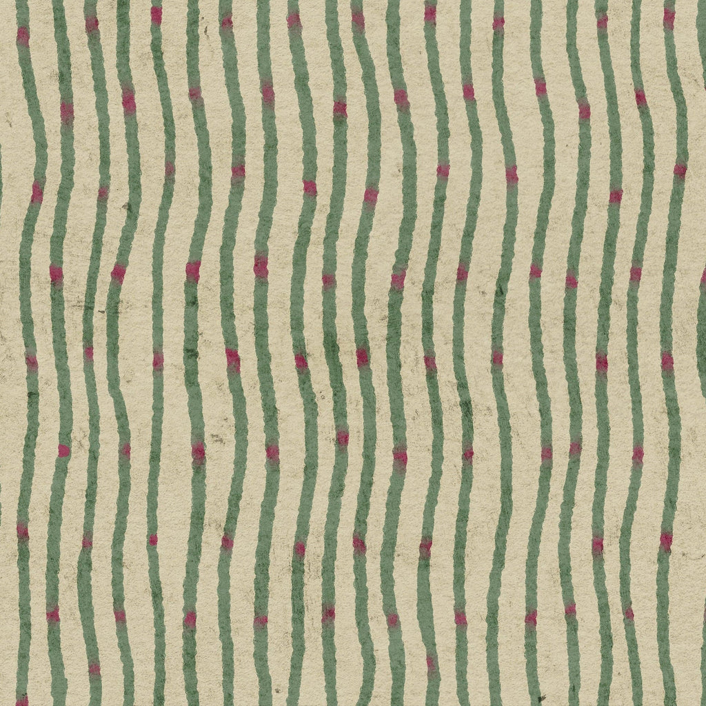 Furuya Korin x Edo Stream Peel and Stick Wallpaper, Removable Wallpaper, Traditional Wallpaper - Rustic Sage | DeccoPrint