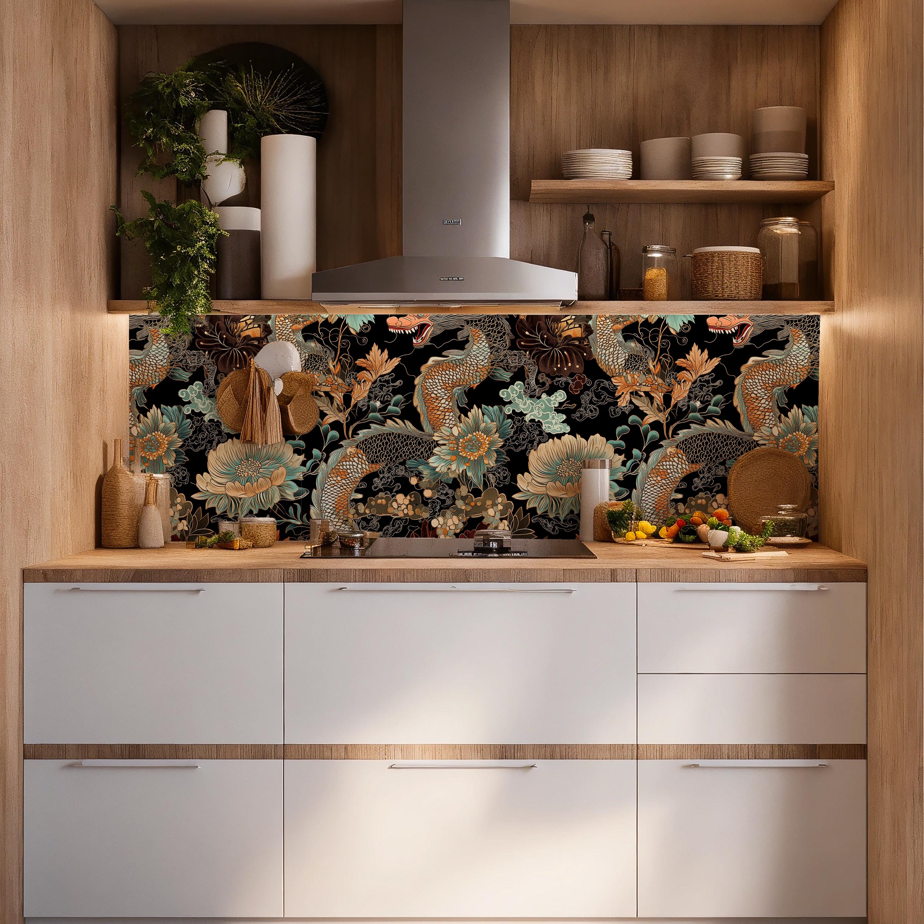 Flower Garden Peel and Stick Wallpaper, Removable Wallpaper, Traditional Wallpaper | DeccoPrint