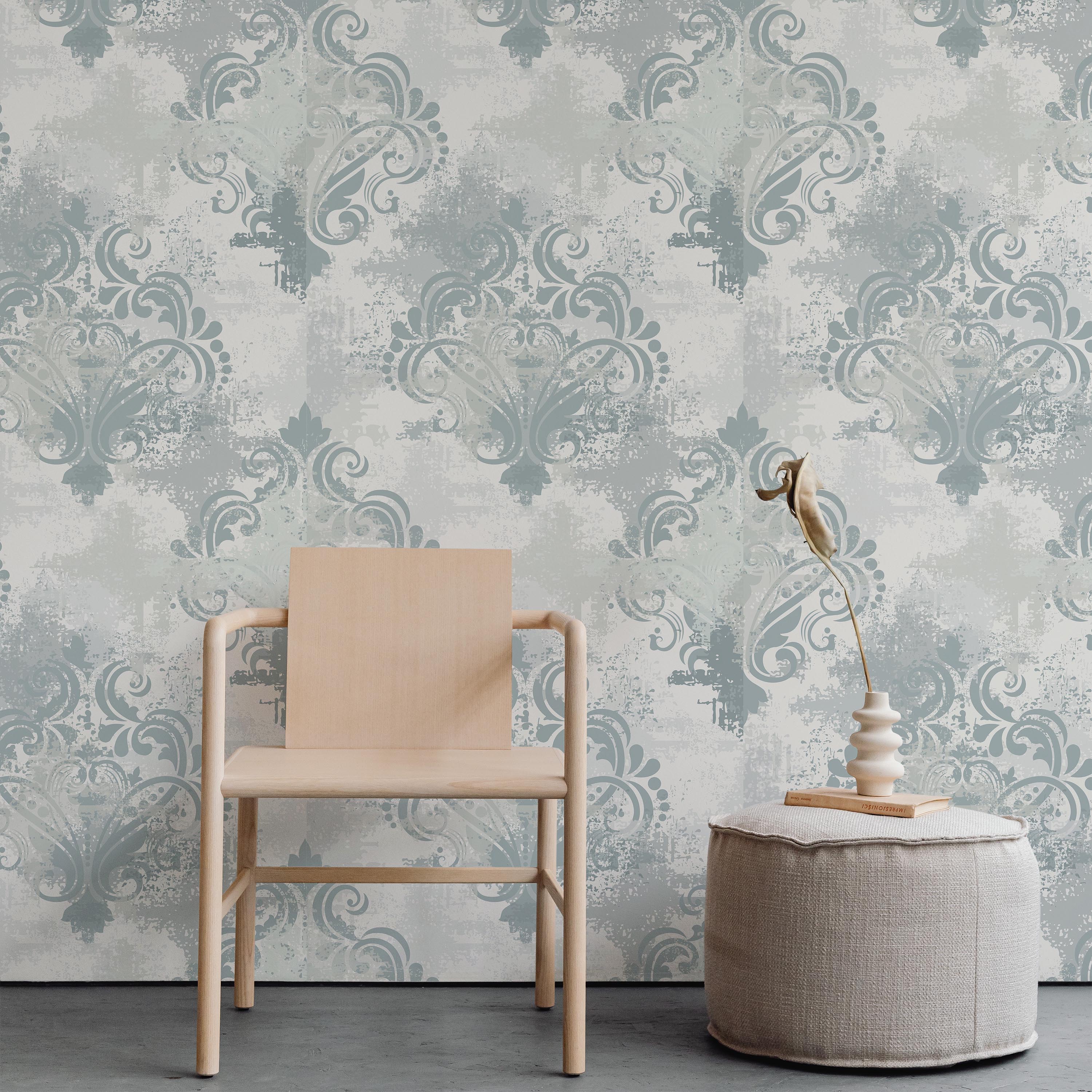 Imperial Rococo Peel and Stick Wallpaper, Removable Wallpaper, Traditional Wallpaper | DeccoPrint