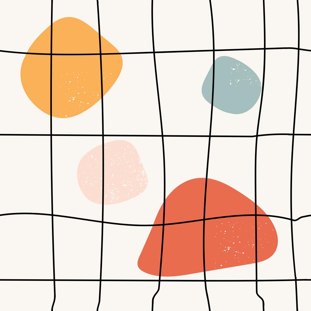 Abstract Geometry Peel and Stick Wallpaper, Removable Wallpaper, Traditional Wallpaper | DeccoPrint