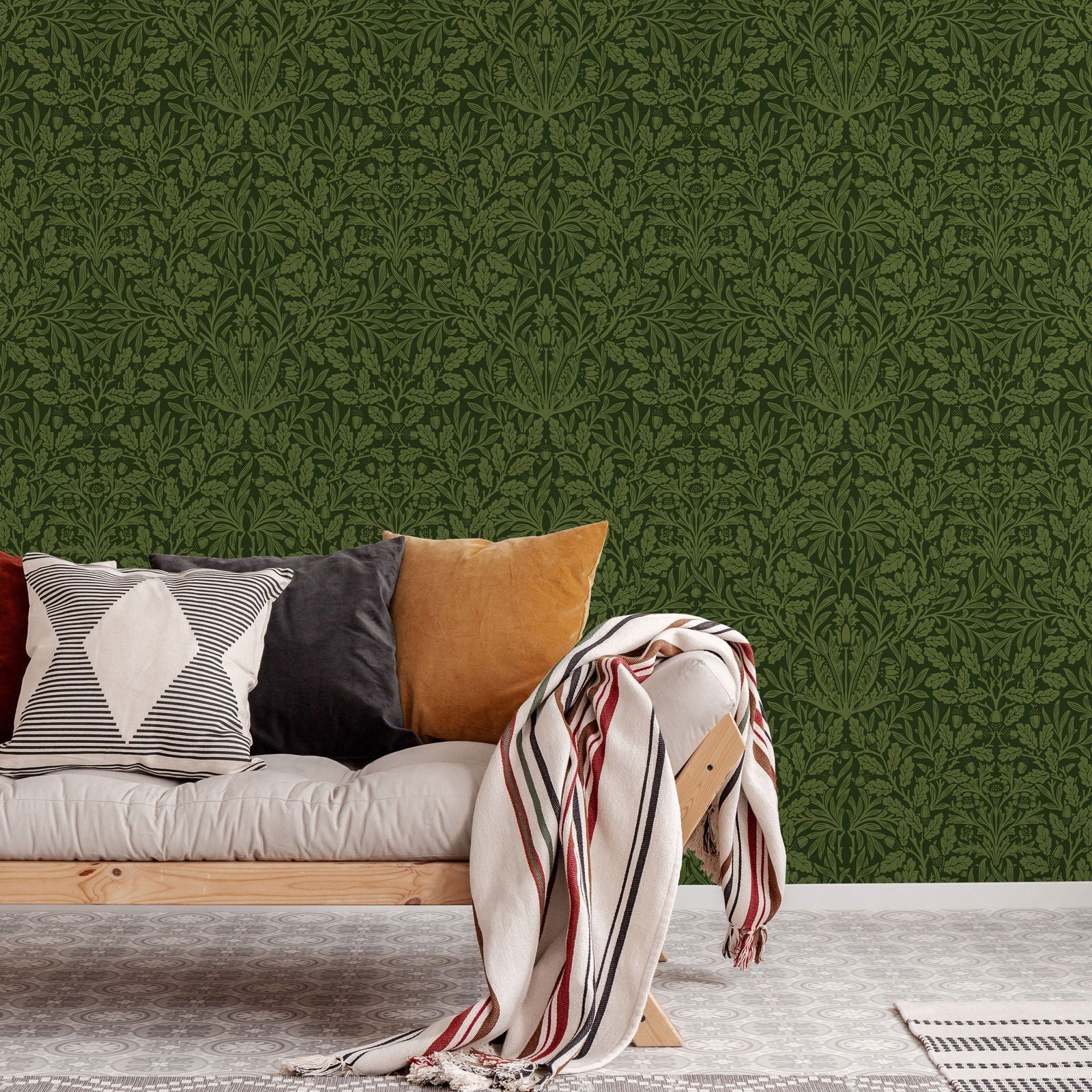 Acorn x William Morris Wallpaper - Nature-inspired design | DeccoPrint
